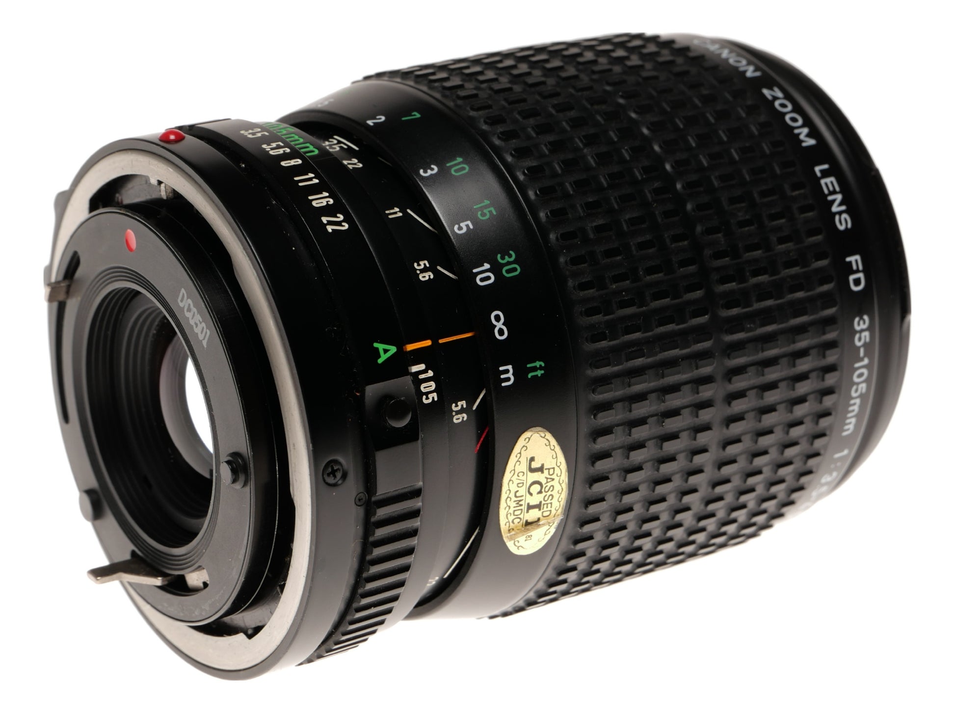 Canon FD 35-105mm f/3.5-4.5 Macro Zoom Lens - View 4