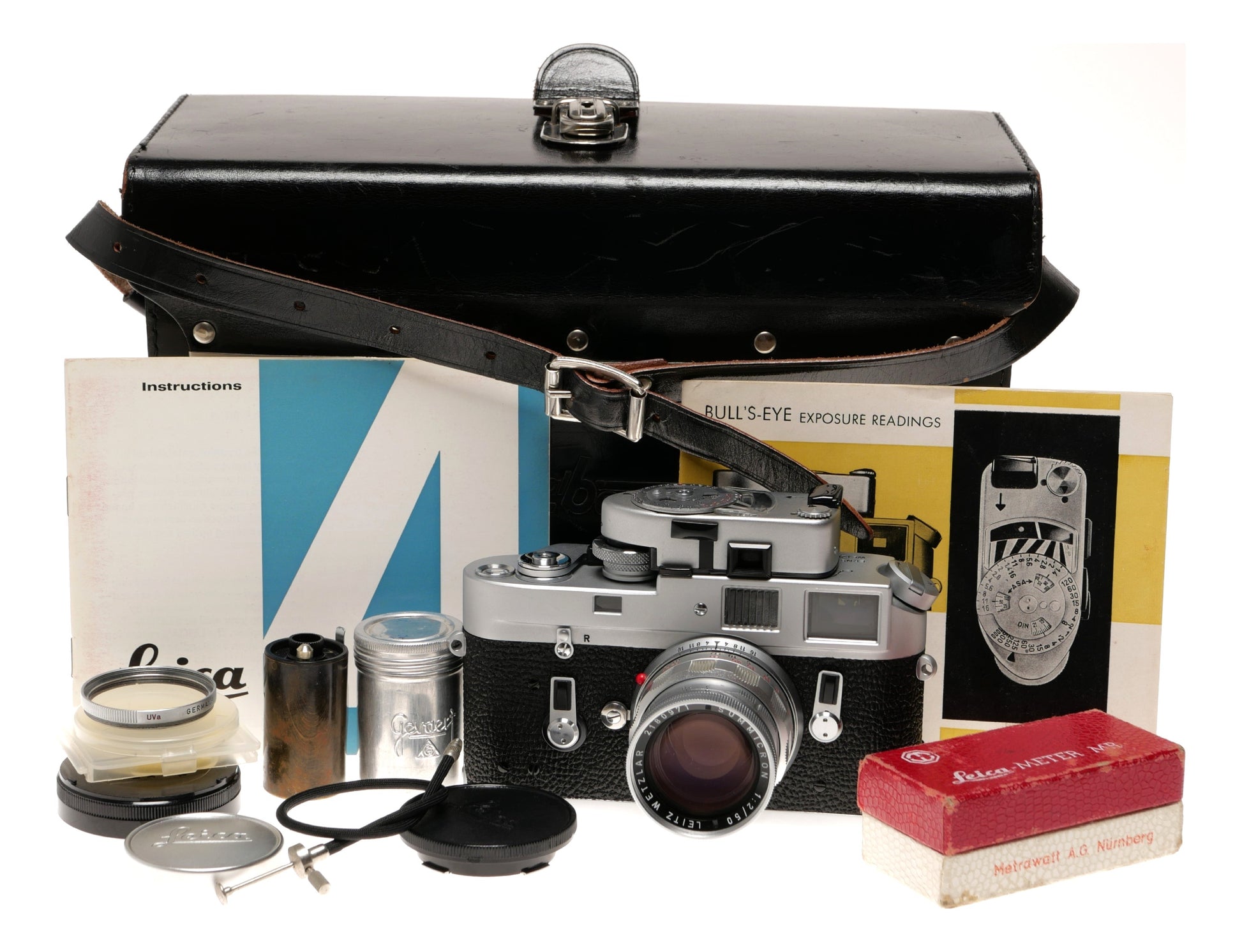 Leica M3 35mm Rangefinder Camera with Summicron 50mm f/2 Lens