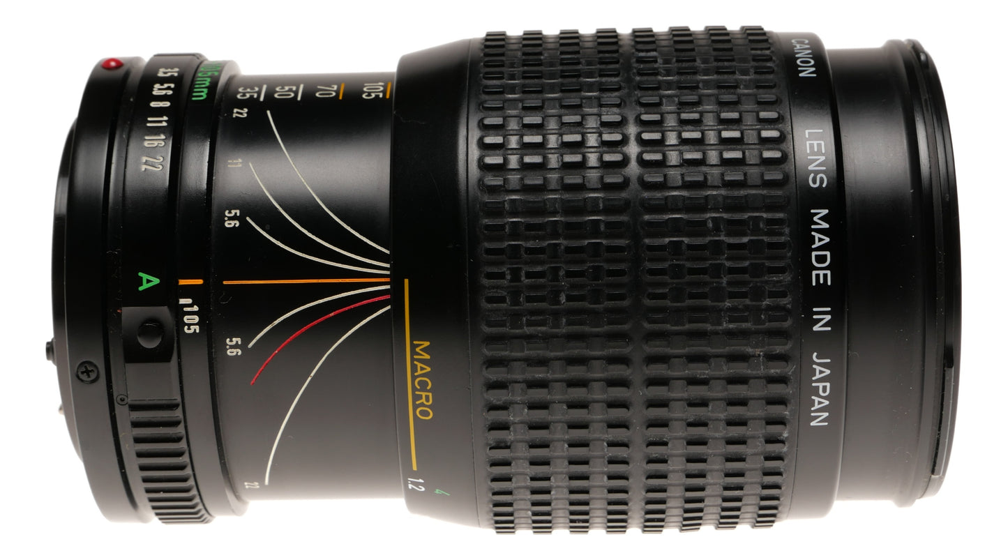 Canon FD 35-105mm f/3.5-4.5 Macro Zoom Lens - View 5