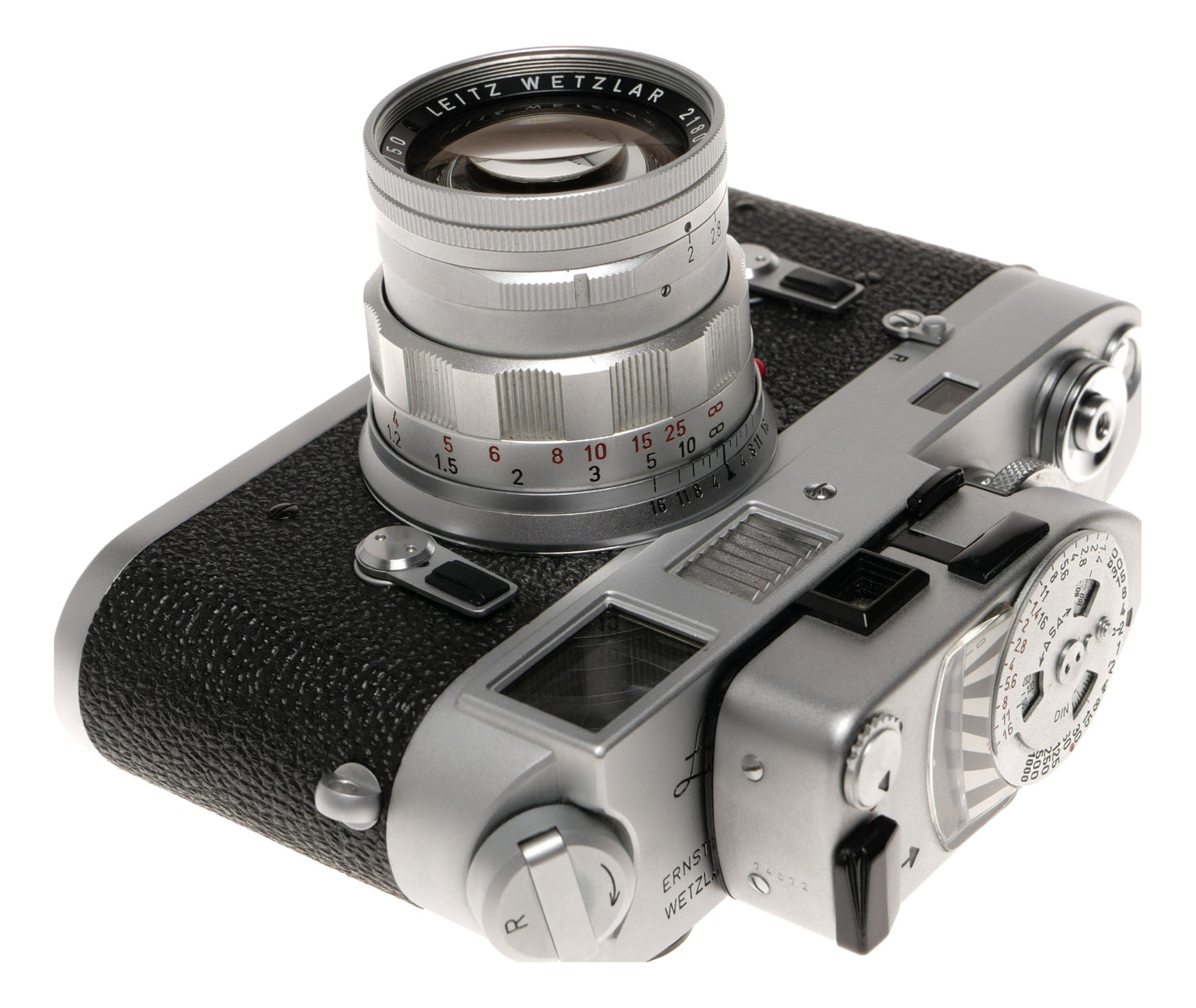 Leica M3 35mm Rangefinder Camera with Summicron 50mm f/2 Lens - View 5