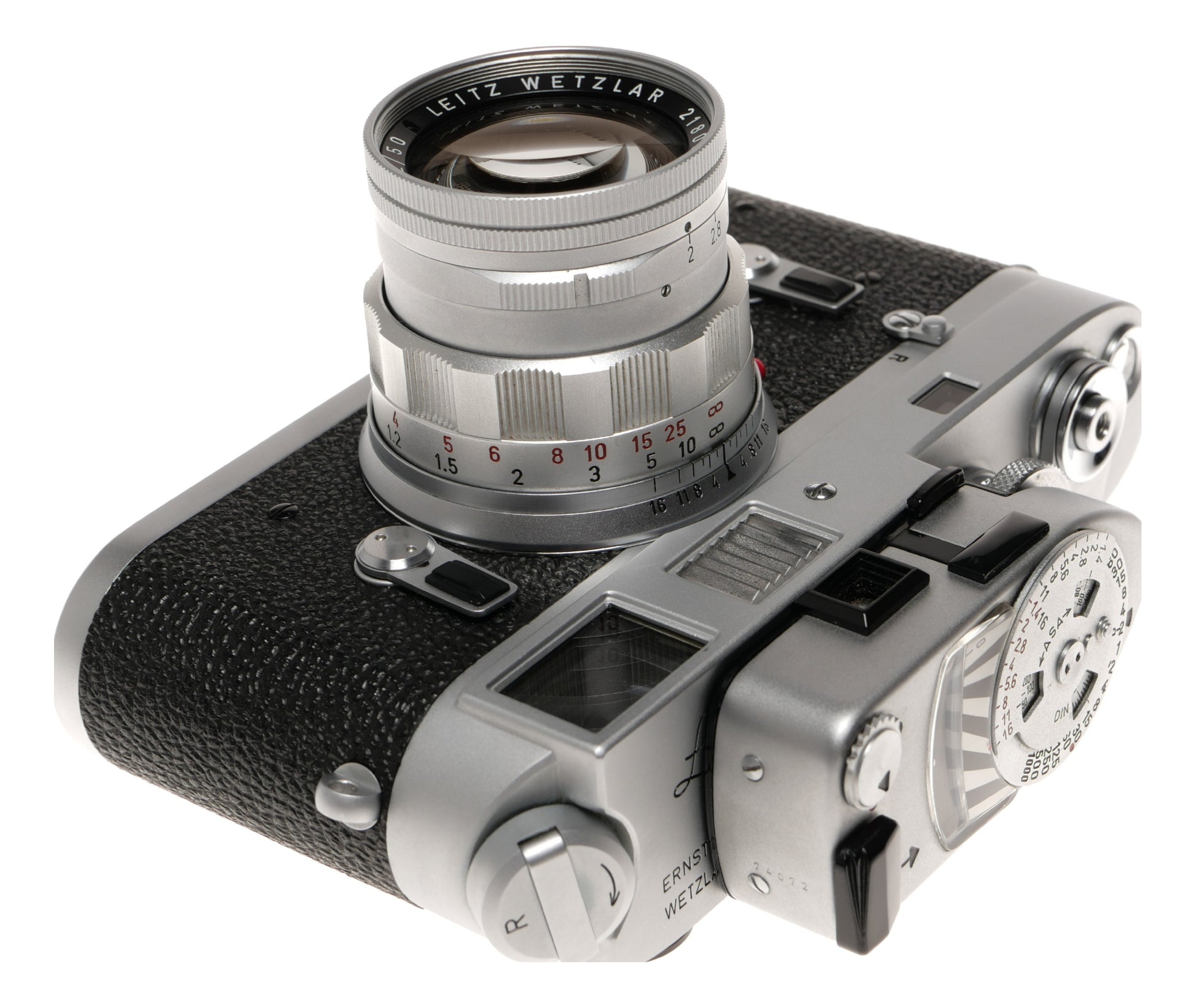 Leica M3 35mm Rangefinder Camera with Summicron 50mm f/2 Lens - View 5
