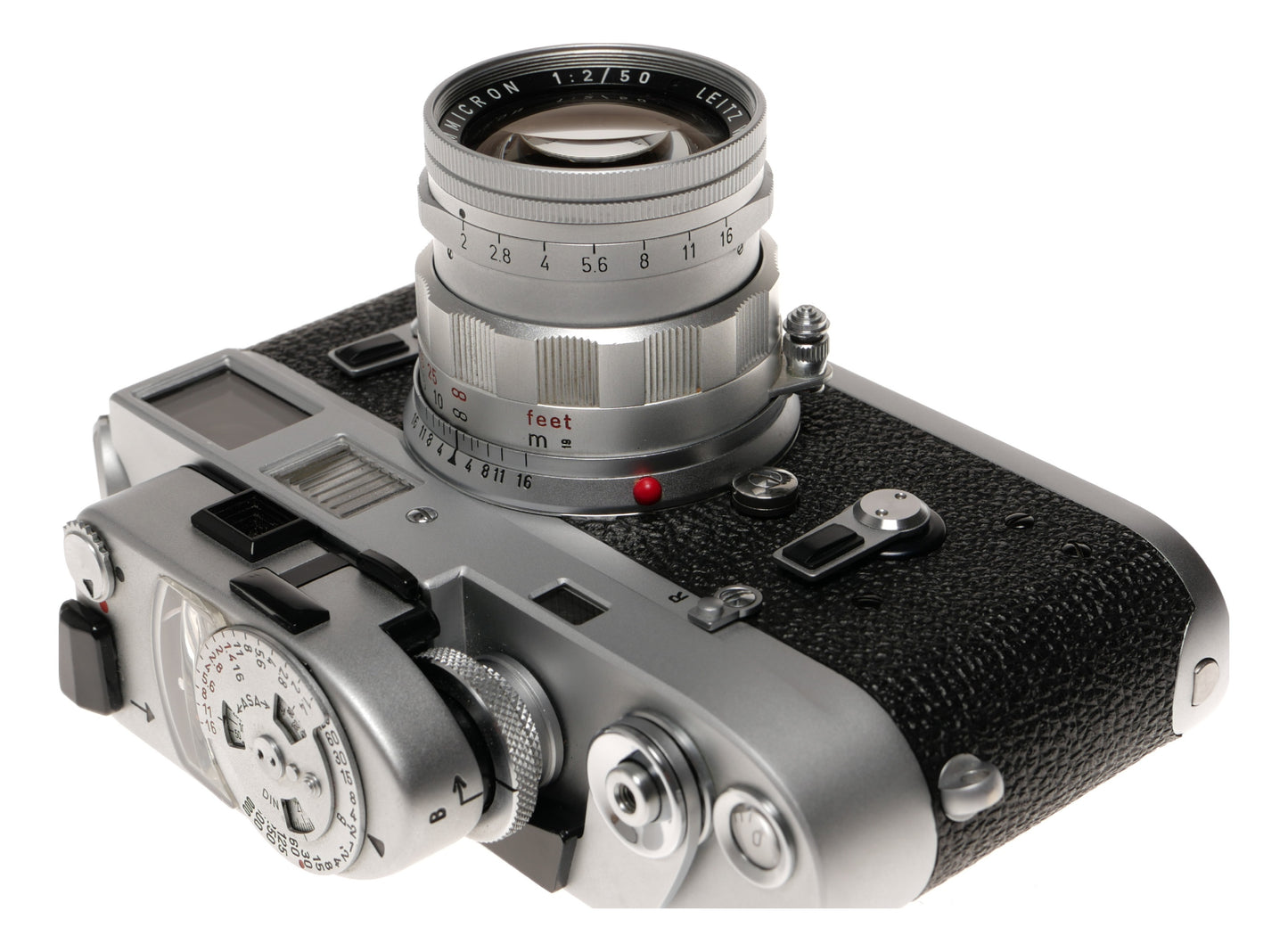 Leica M3 35mm Rangefinder Camera with Summicron 50mm f/2 Lens - View 6