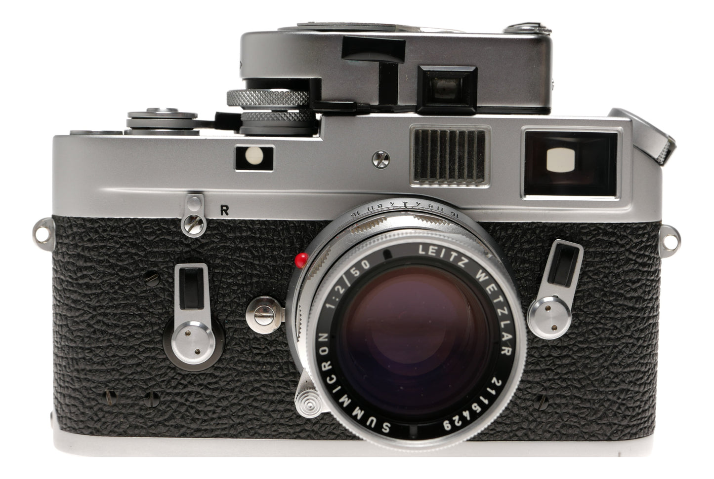 Leica M4 35mm Rangefinder Film Camera with Summicron 50mm f/2 Lens - View 2
