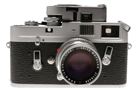 Leica M4 35mm Rangefinder Film Camera with Summicron 50mm f/2 Lens - View 2