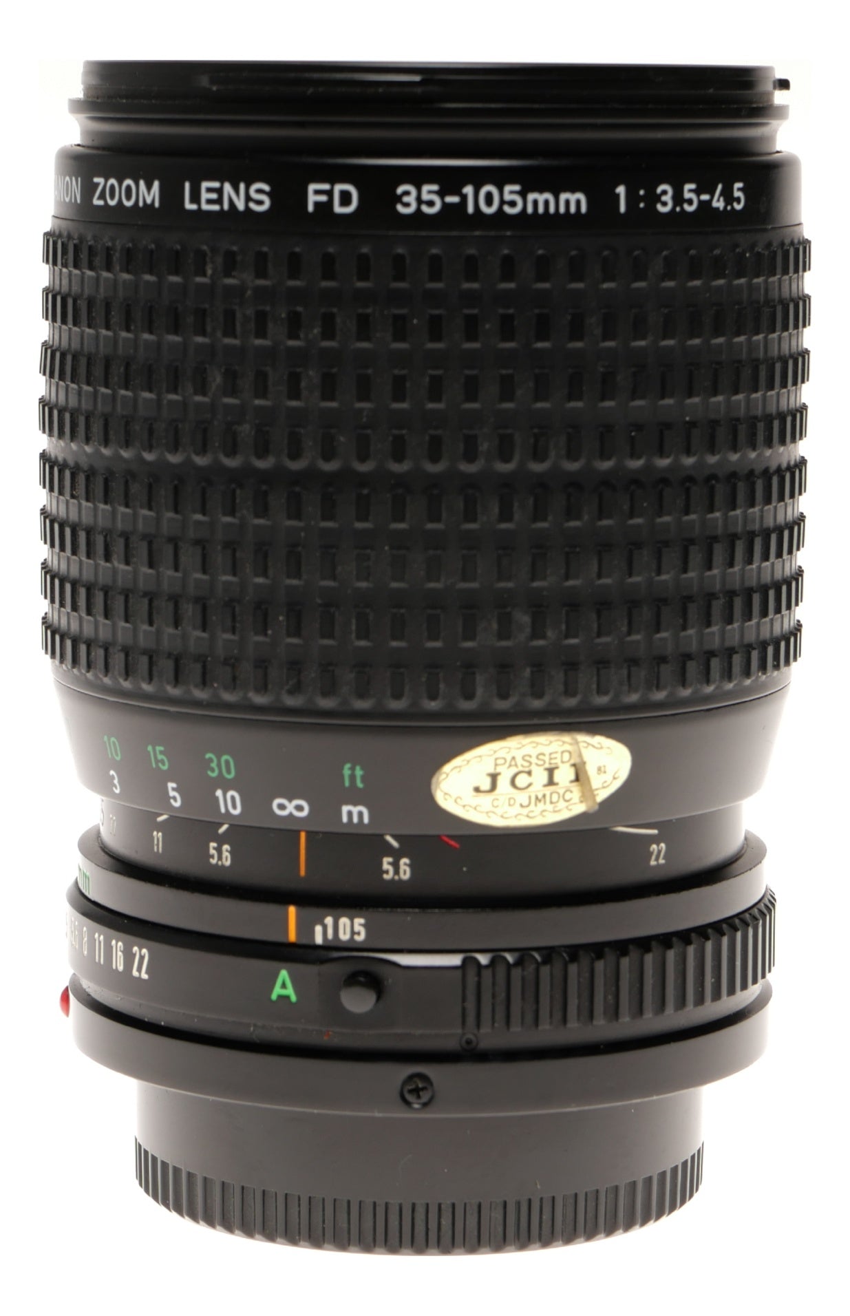 Canon FD 35-105mm f/3.5-4.5 Macro Zoom Lens - View 8