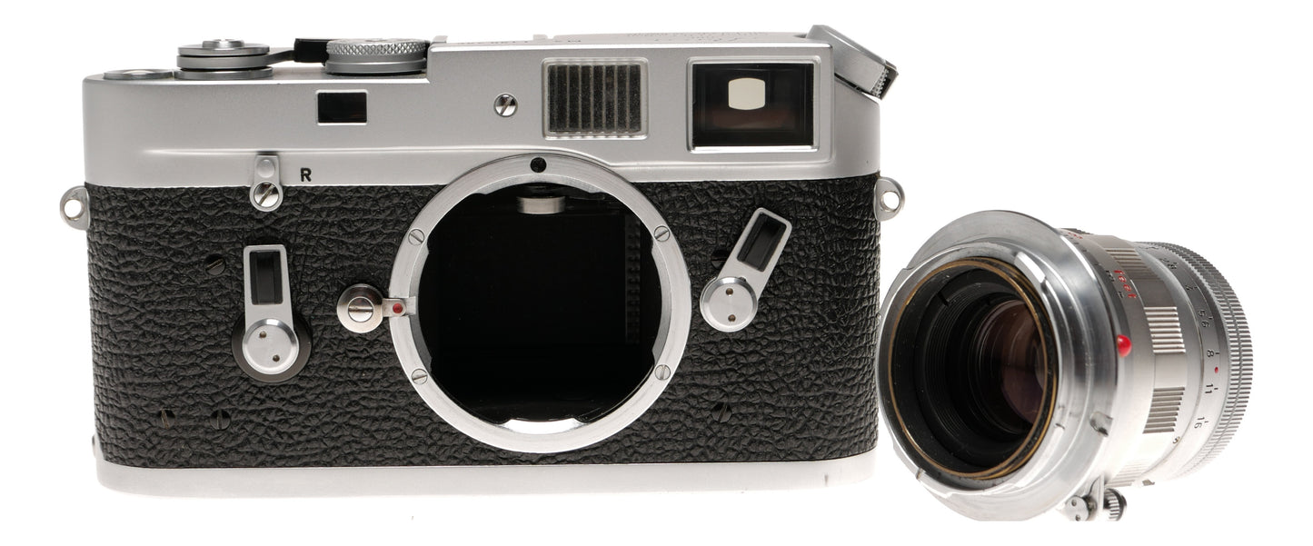 Leica M4 35mm Rangefinder Film Camera with Summicron 50mm f/2 Lens - View 9