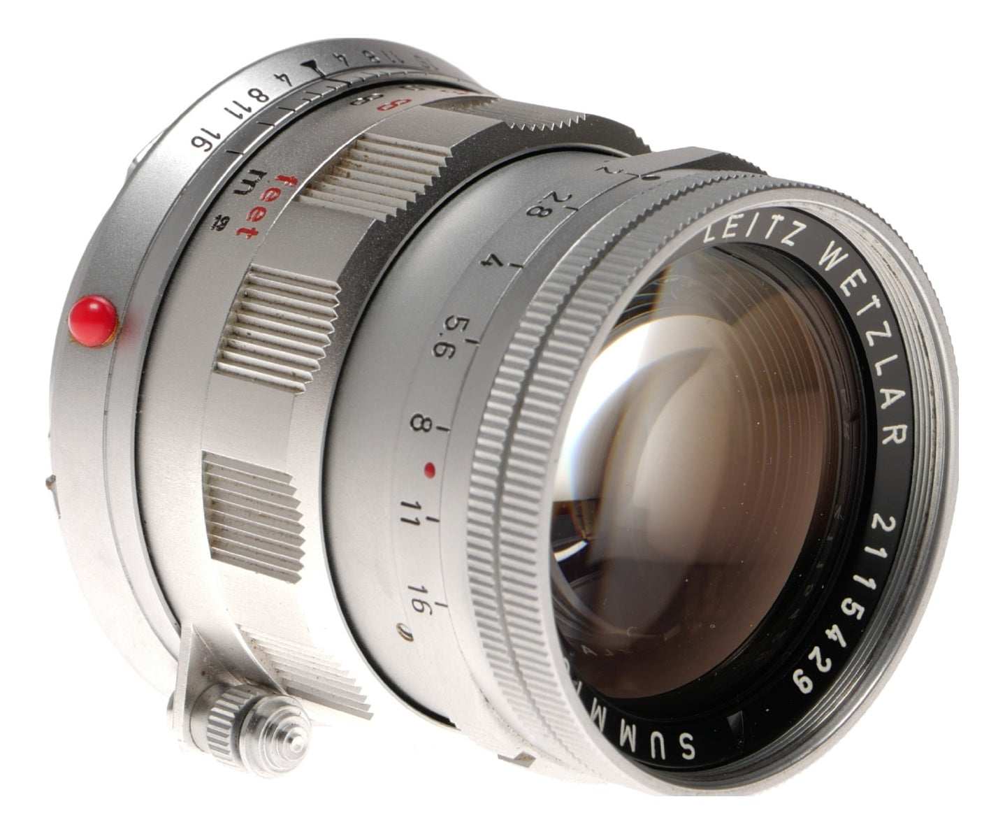 Leica M4 35mm Rangefinder Film Camera with Summicron 50mm f/2 Lens - View 11