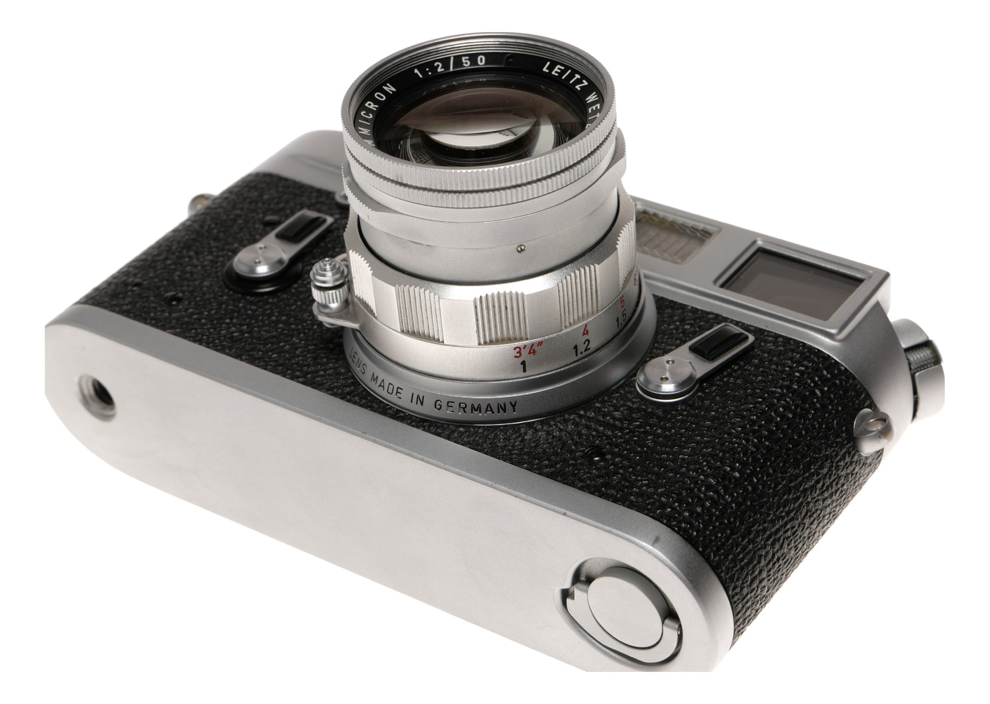 Leica M4 35mm Rangefinder Film Camera with Summicron 50mm f/2 Lens - View 21