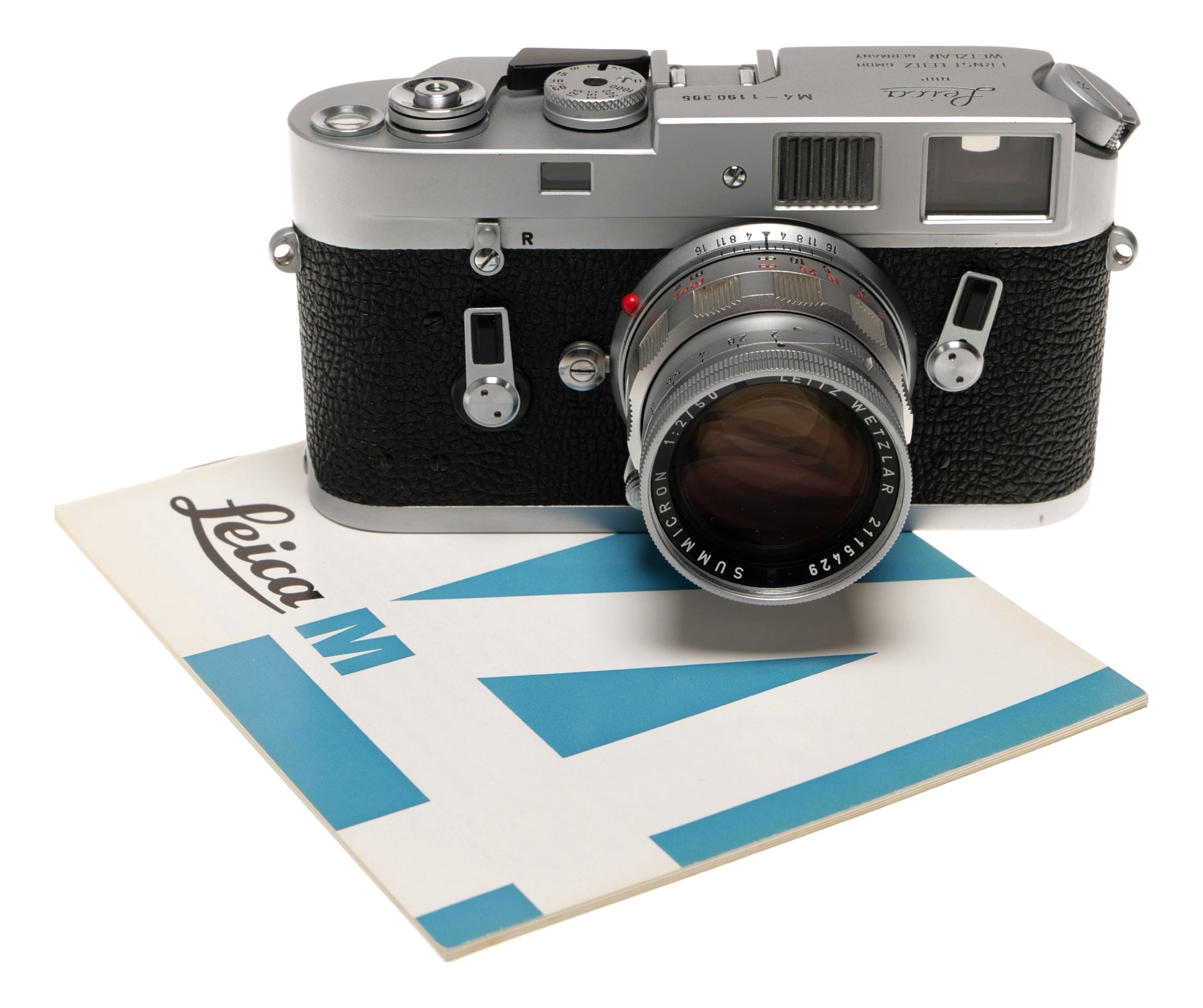 Leica M4 35mm Rangefinder Film Camera with Summicron 50mm f/2 Lens - View 23