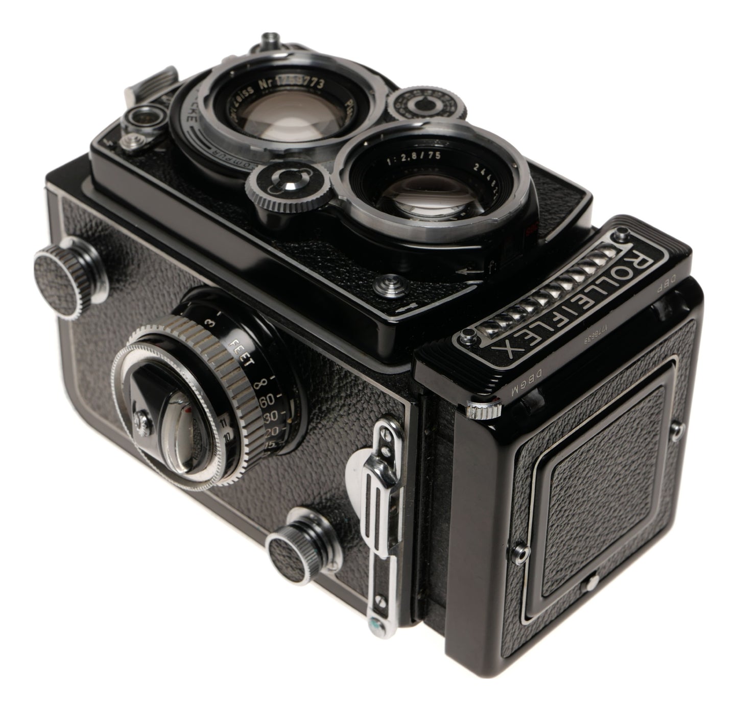 Rolleiflex 3.5 TLR Medium Format Film Camera with Accessories - View 8