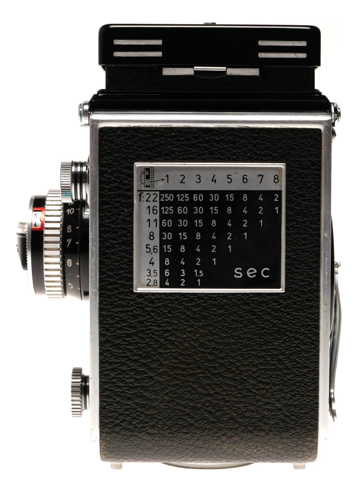 Rolleiflex 3.5 TLR Medium Format Film Camera with Accessories - View 14