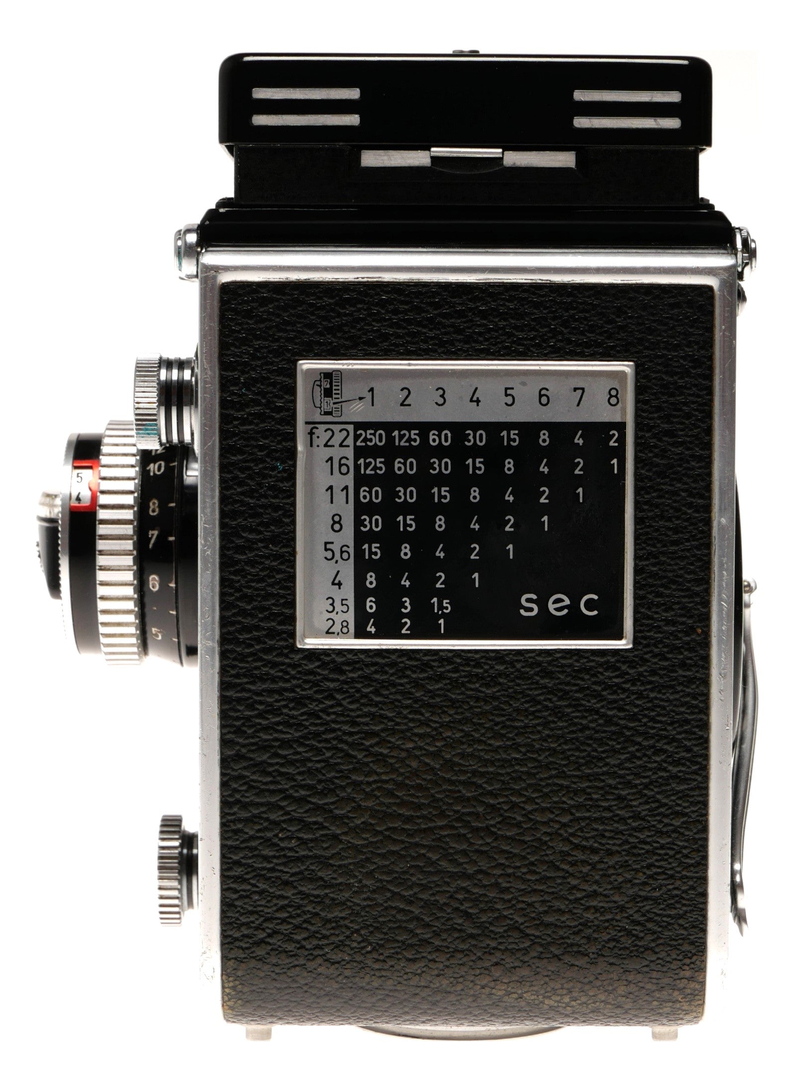 Rolleiflex 3.5 TLR Medium Format Film Camera with Accessories - View 14