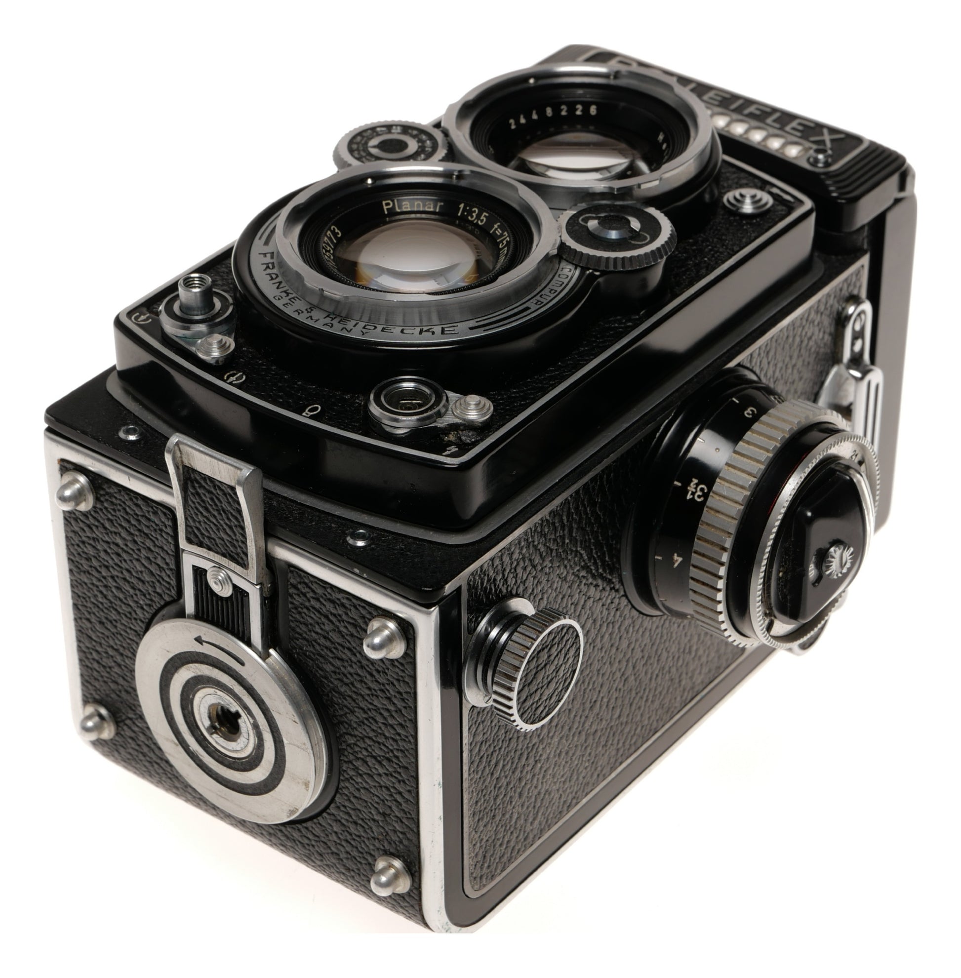 Rolleiflex 3.5 TLR Medium Format Film Camera with Accessories - View 15