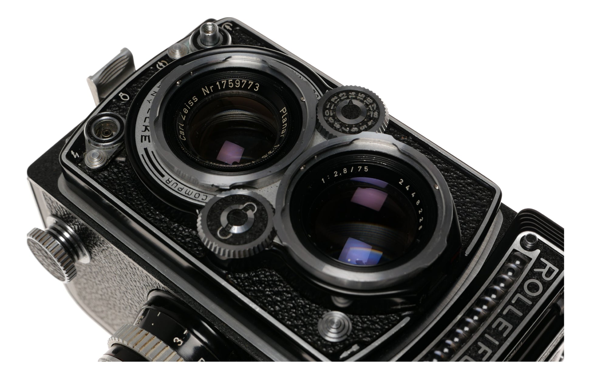 Rolleiflex 3.5 TLR Medium Format Film Camera with Accessories - View 16