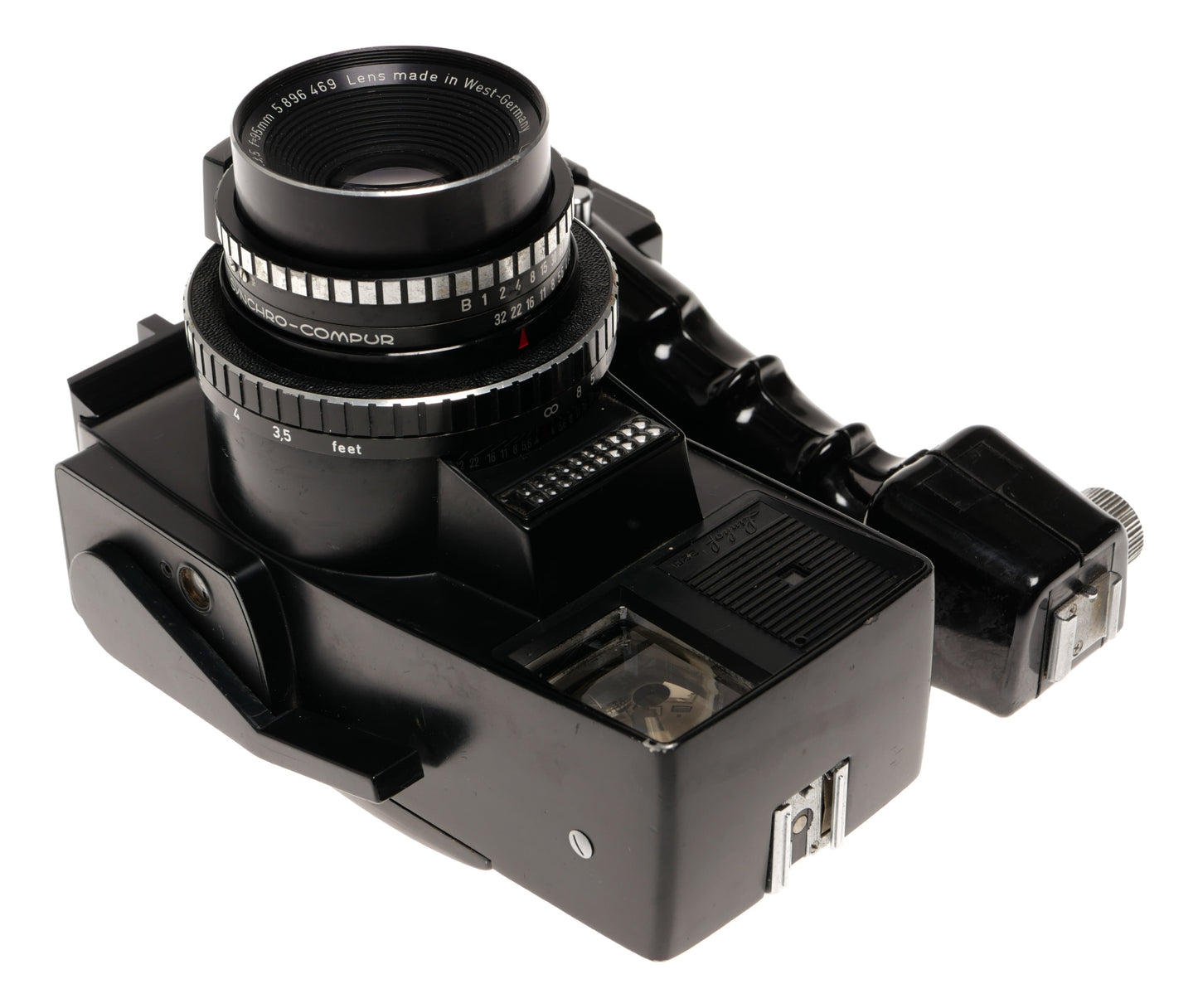 Linhof Technika 95mm f/3.5 Technikar Lens Rangefinder Camera - View 3