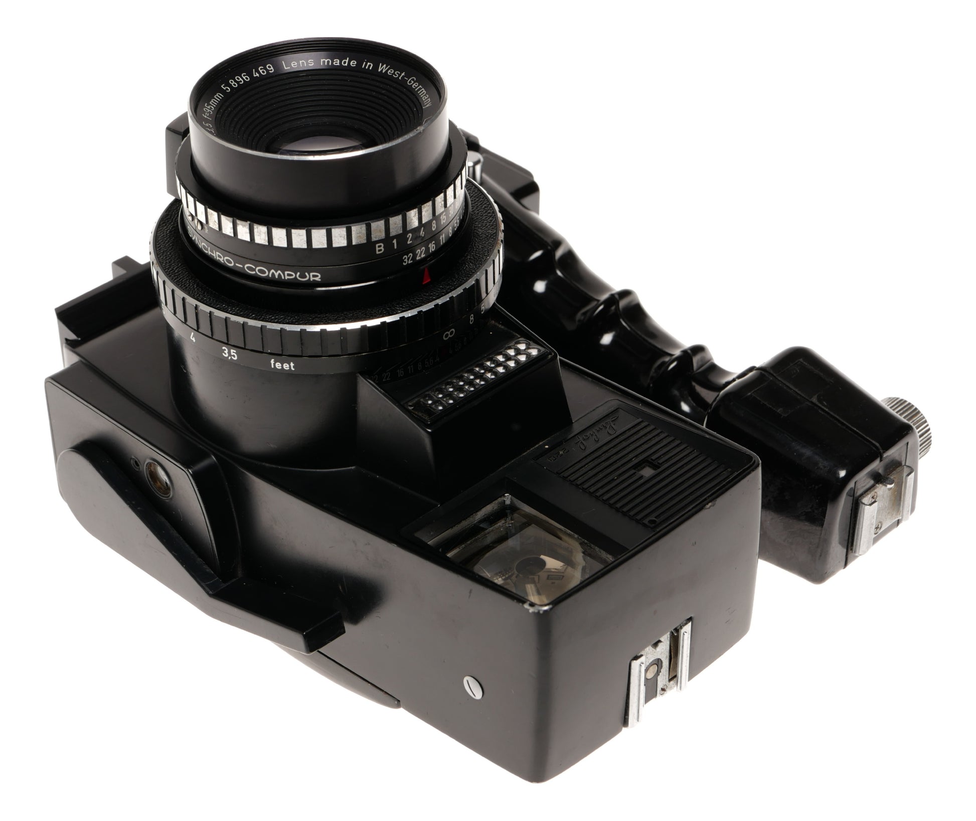 Linhof Technika 95mm f/3.5 Technikar Lens Rangefinder Camera - View 3