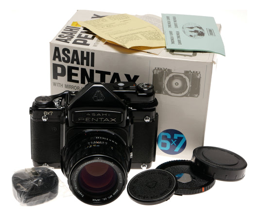Pentax 6x7 Medium Format SLR with 105mm f/2.4 Takumar Lens