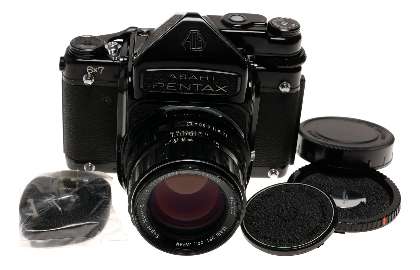 Pentax 6x7 Medium Format SLR with 105mm f/2.4 Takumar Lens - View 2
