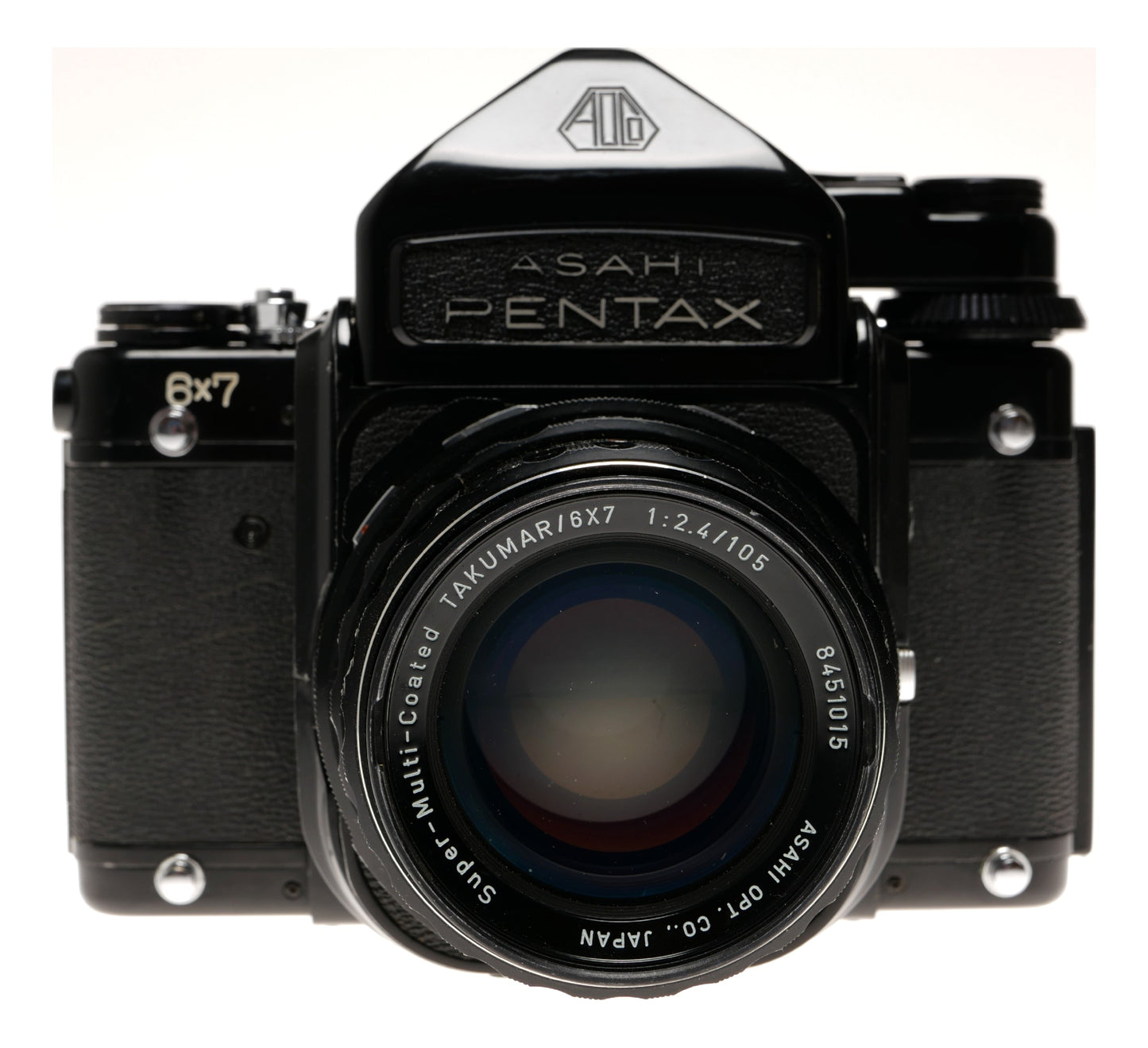 Pentax 6x7 Medium Format SLR with 105mm f/2.4 Takumar Lens - View 3