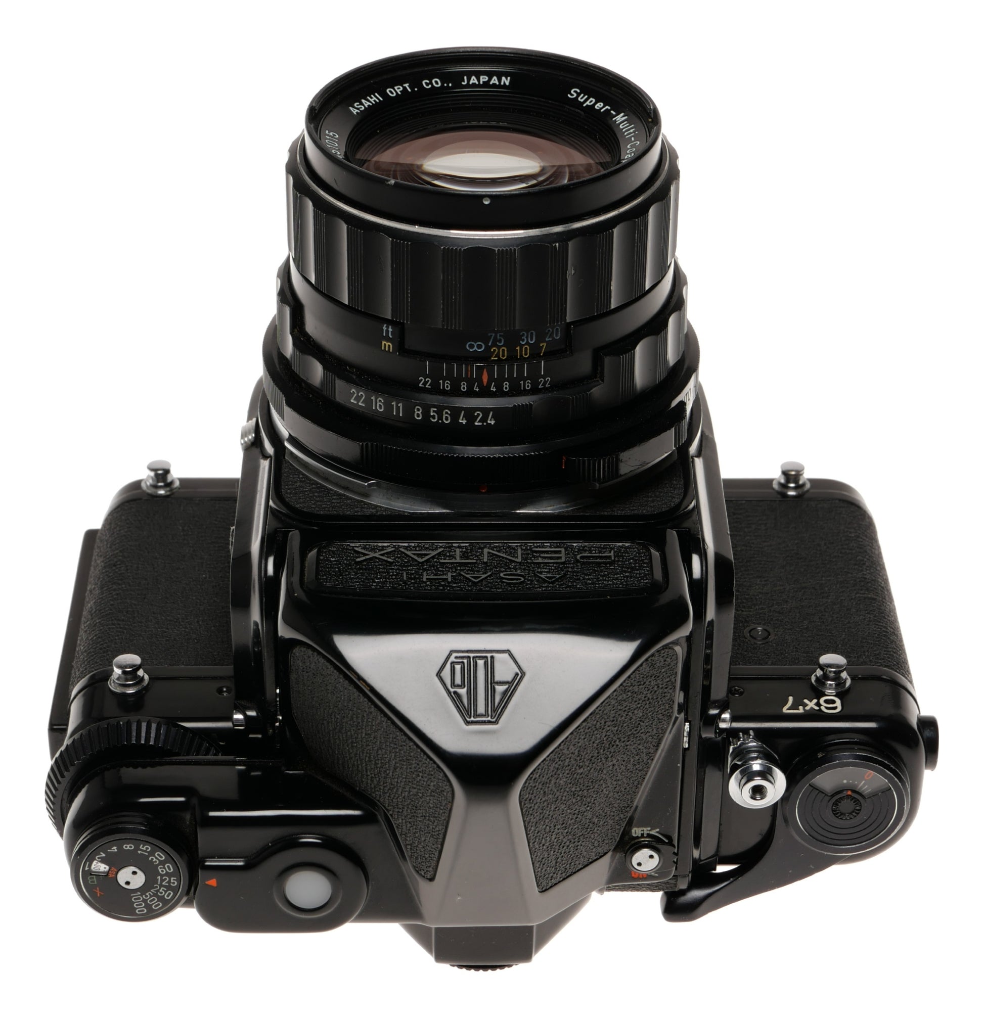 Pentax 6x7 Medium Format SLR with 105mm f/2.4 Takumar Lens - View 5