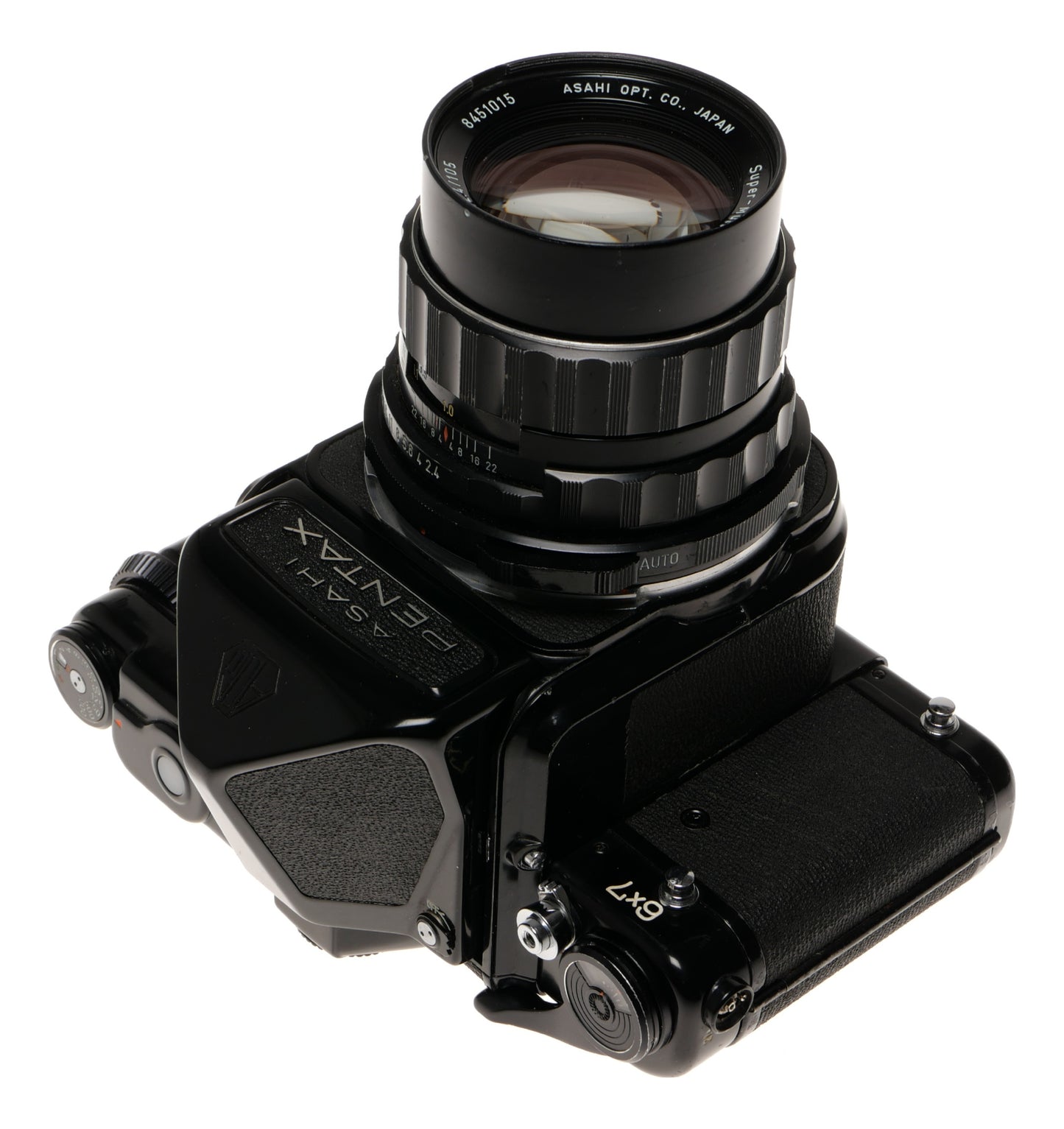 Pentax 6x7 Medium Format SLR with 105mm f/2.4 Takumar Lens - View 6