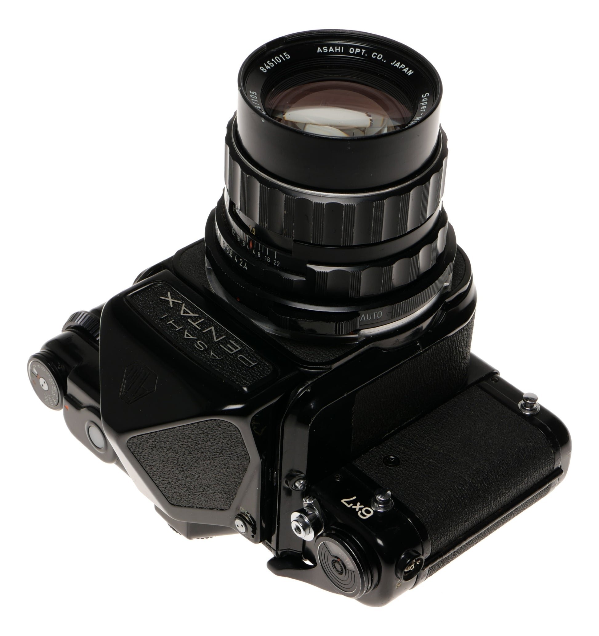 Pentax 6x7 Medium Format SLR with 105mm f/2.4 Takumar Lens - View 6