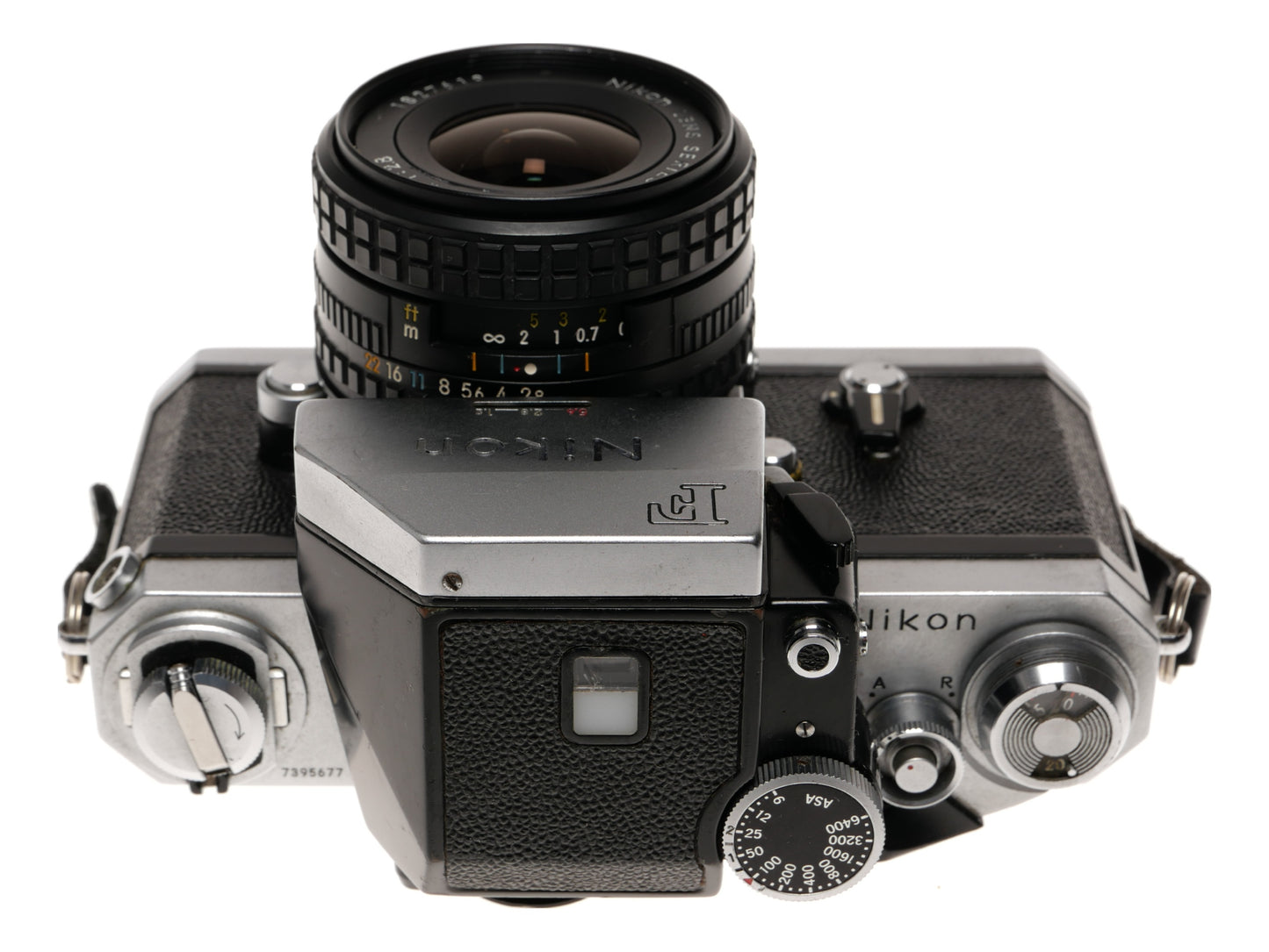 Nikon F 35mm SLR Film Camera Body with Lenses Case - View 5