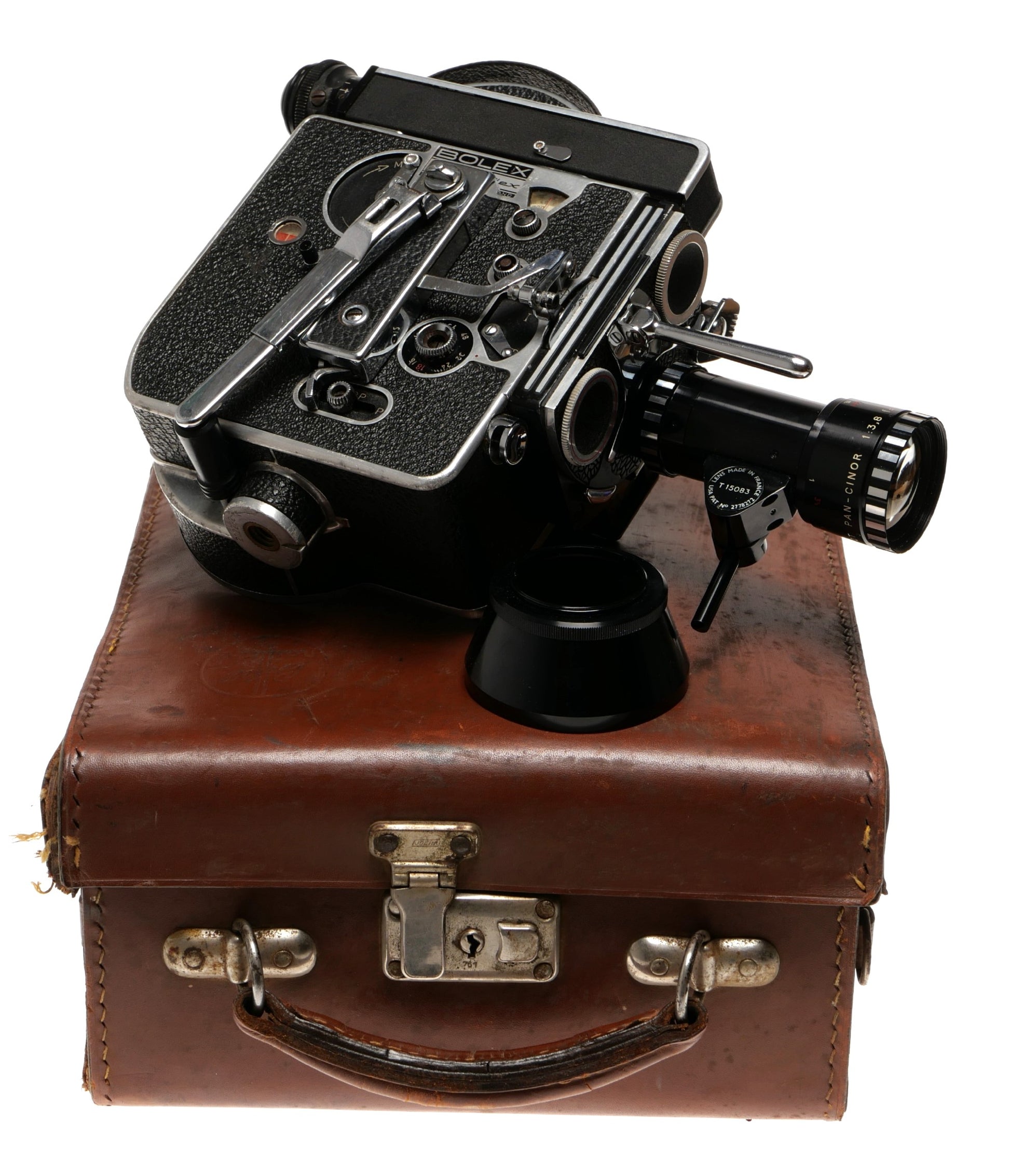 Bolex H16 Reflex 16mm Film Camera with Pan-Cinor Lens