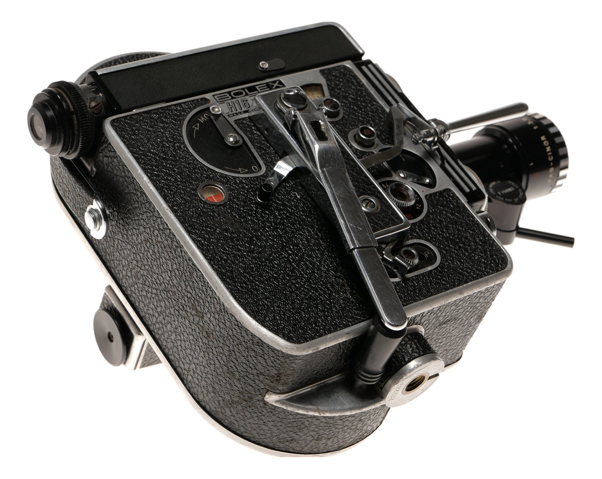 Bolex H16 Reflex 16mm Film Camera with Pan-Cinor Lens - View 5
