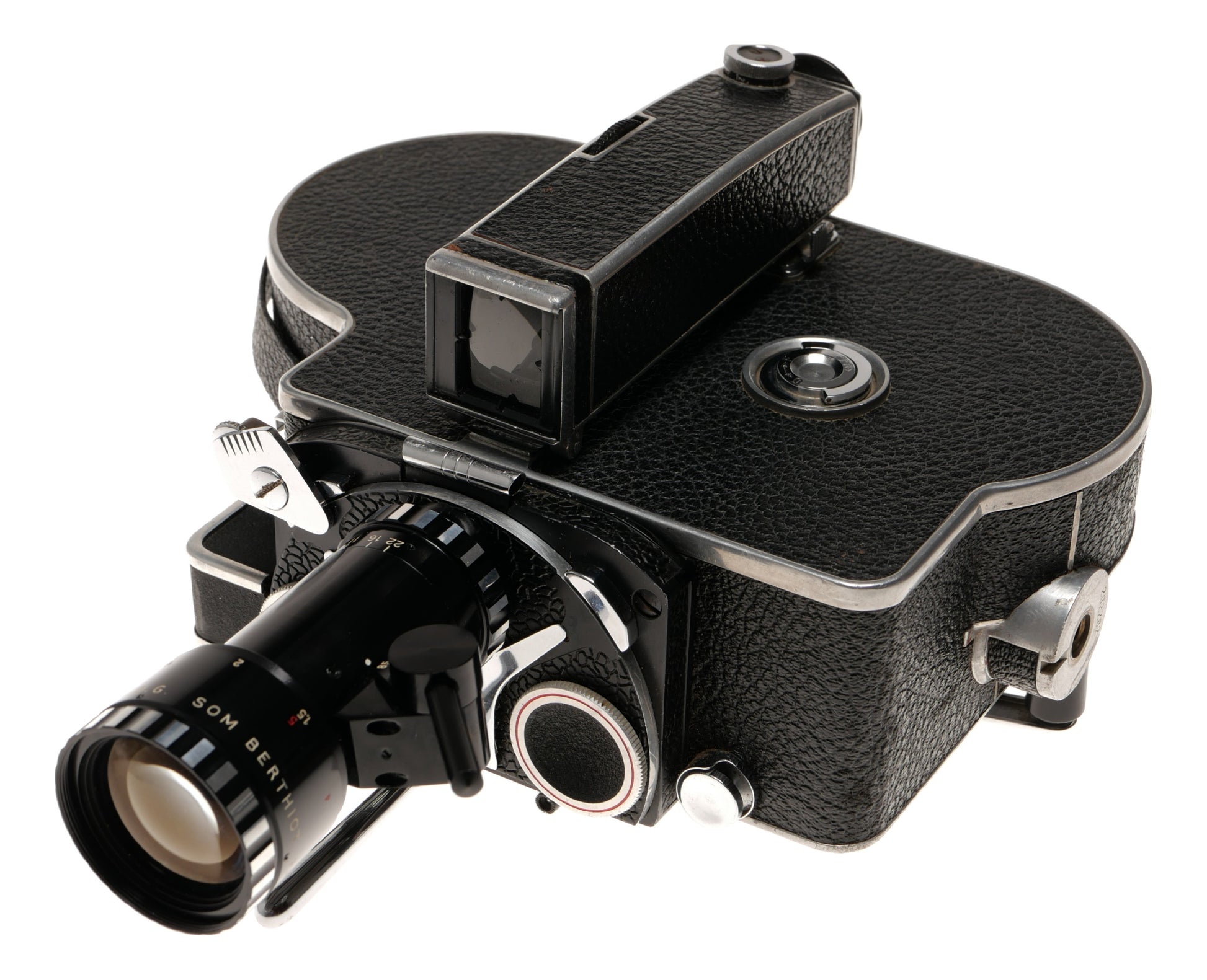 Bolex H16 Reflex 16mm Film Camera with Pan-Cinor Lens - View 6