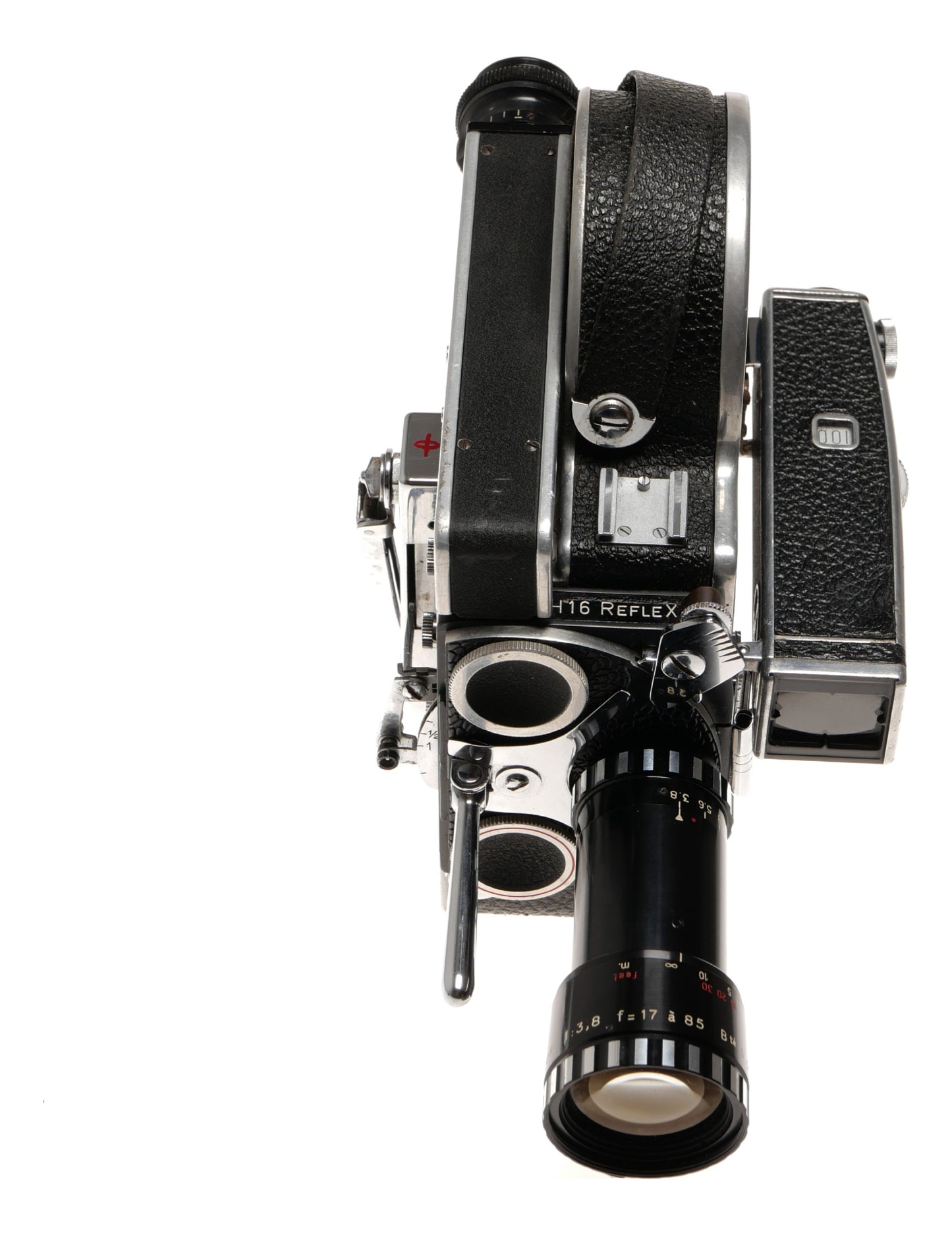 Bolex H16 Reflex 16mm Film Camera with Pan-Cinor Lens - View 7