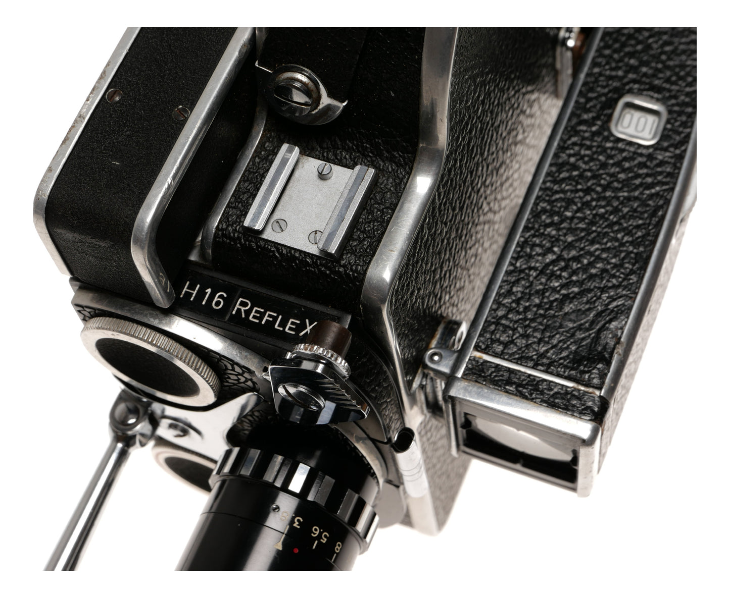 Bolex H16 Reflex 16mm Film Camera with Pan-Cinor Lens - View 8