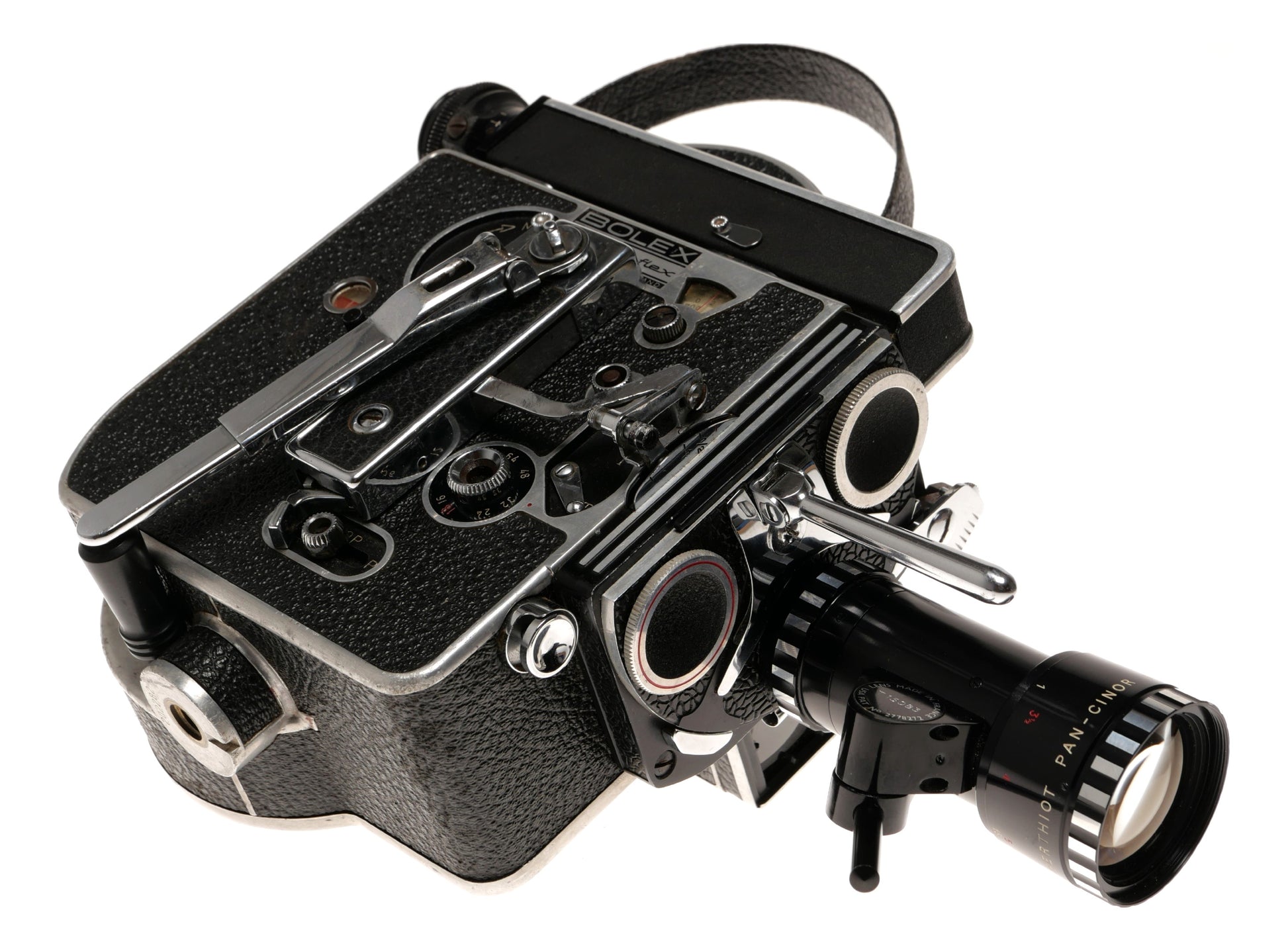 Bolex H16 Reflex 16mm Film Camera with Pan-Cinor Lens - View 10