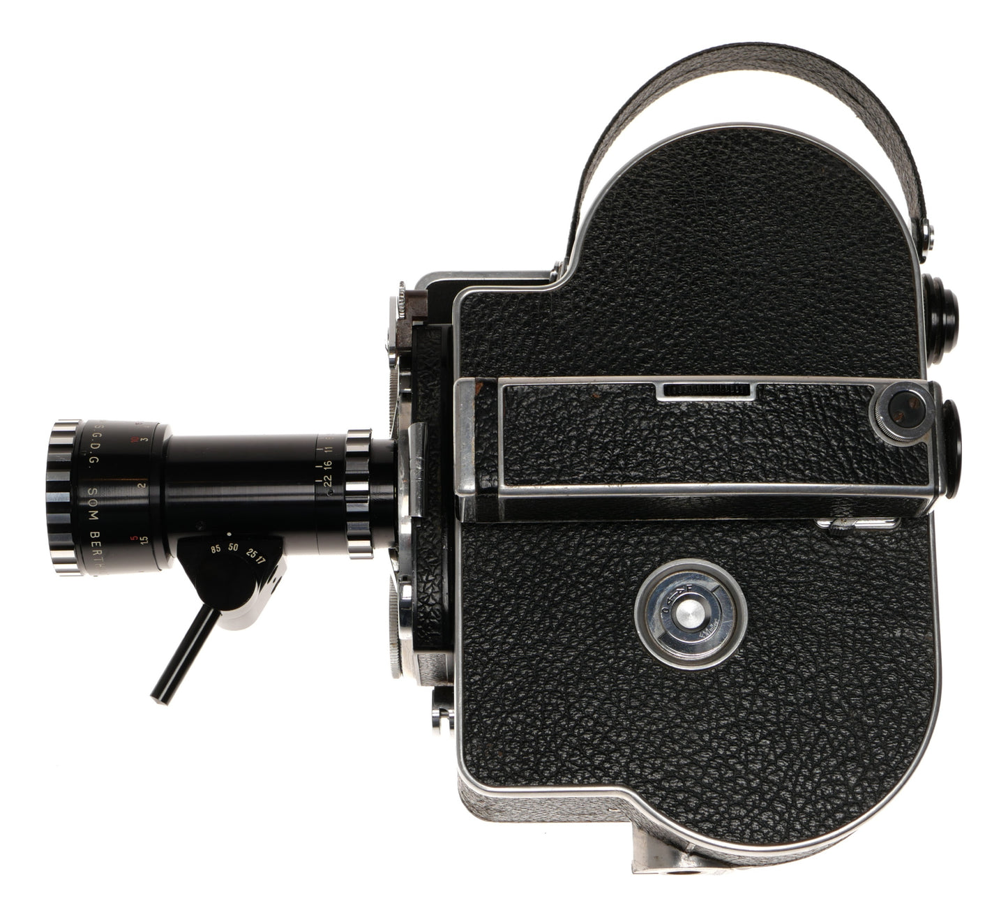 Bolex H16 Reflex 16mm Film Camera with Pan-Cinor Lens - View 11