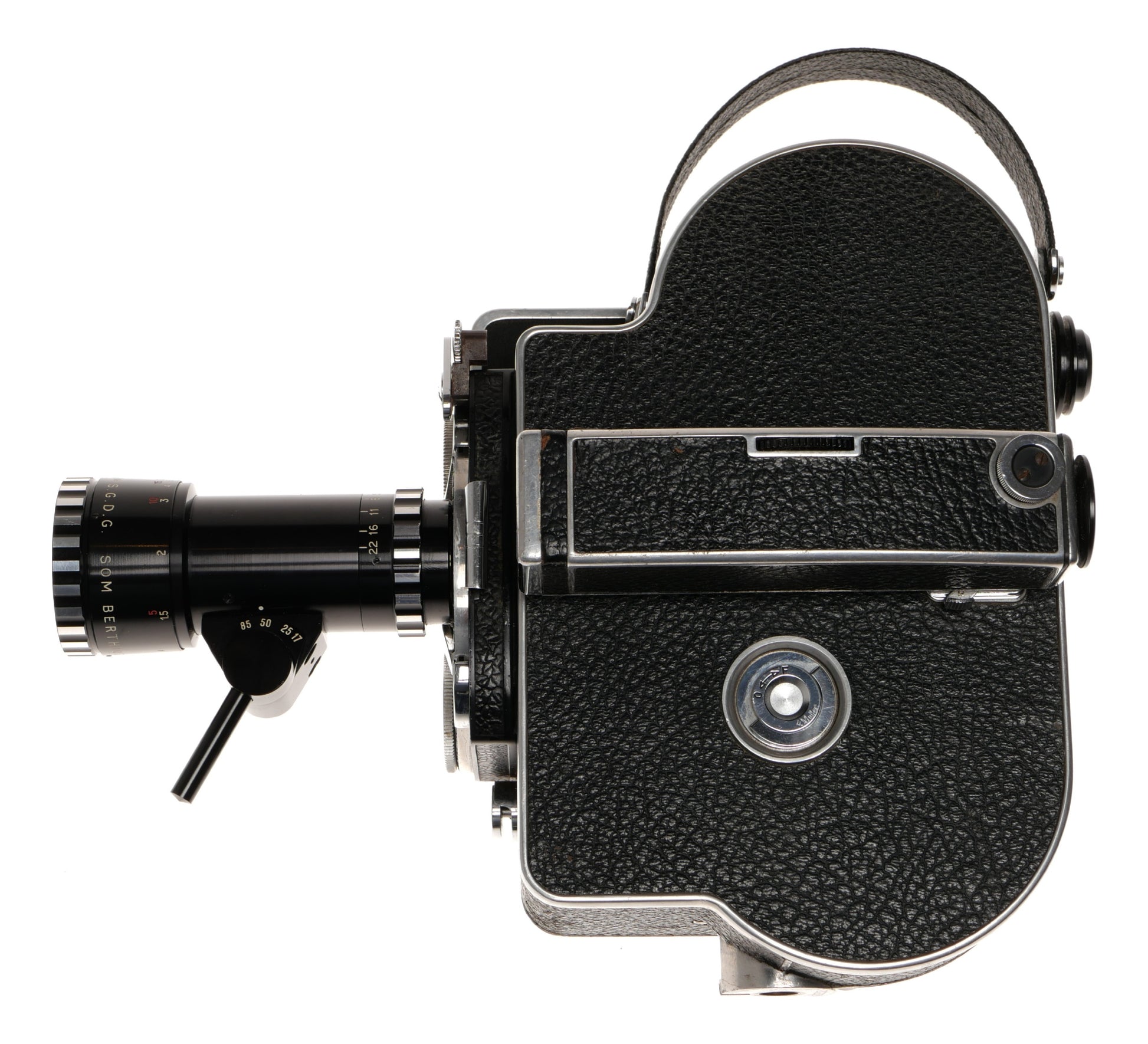 Bolex H16 Reflex 16mm Film Camera with Pan-Cinor Lens - View 11