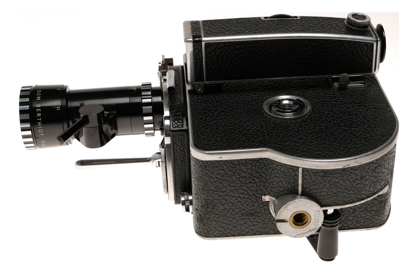 Bolex H16 Reflex 16mm Film Camera with Pan-Cinor Lens - View 12