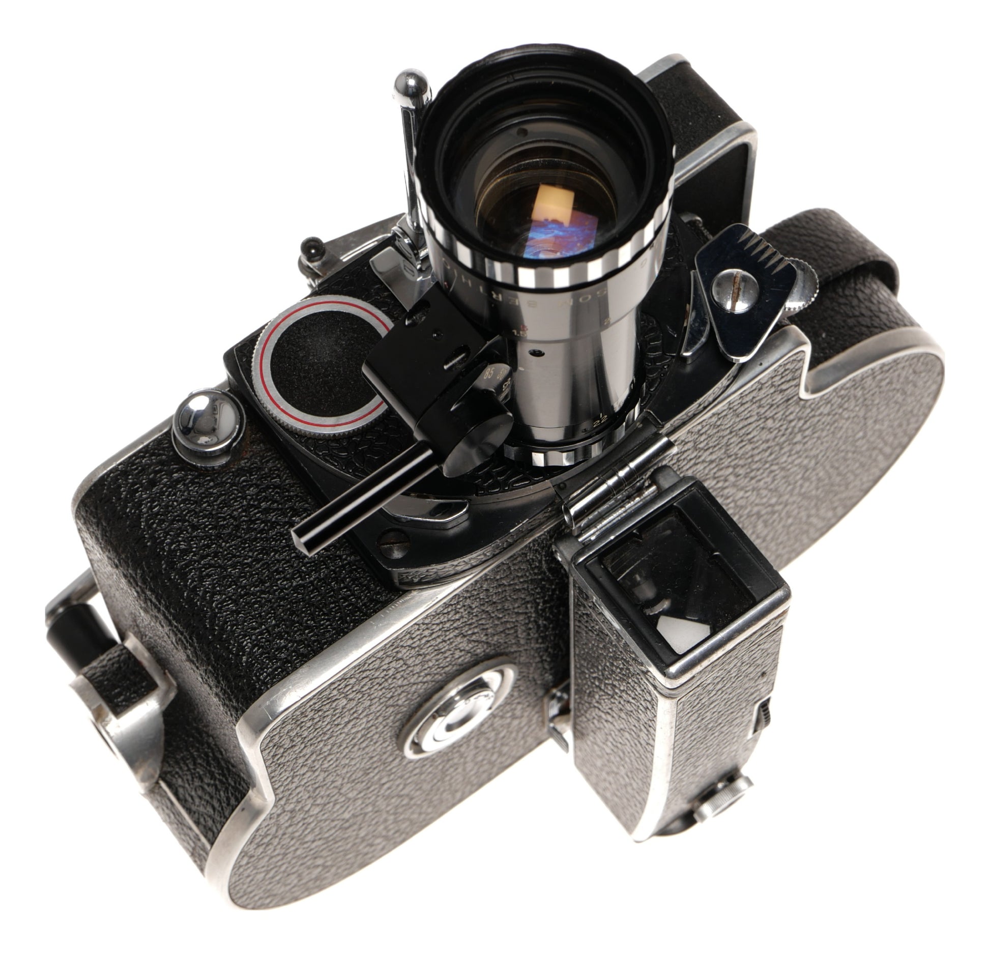 Bolex H16 Reflex 16mm Film Camera with Pan-Cinor Lens - View 14