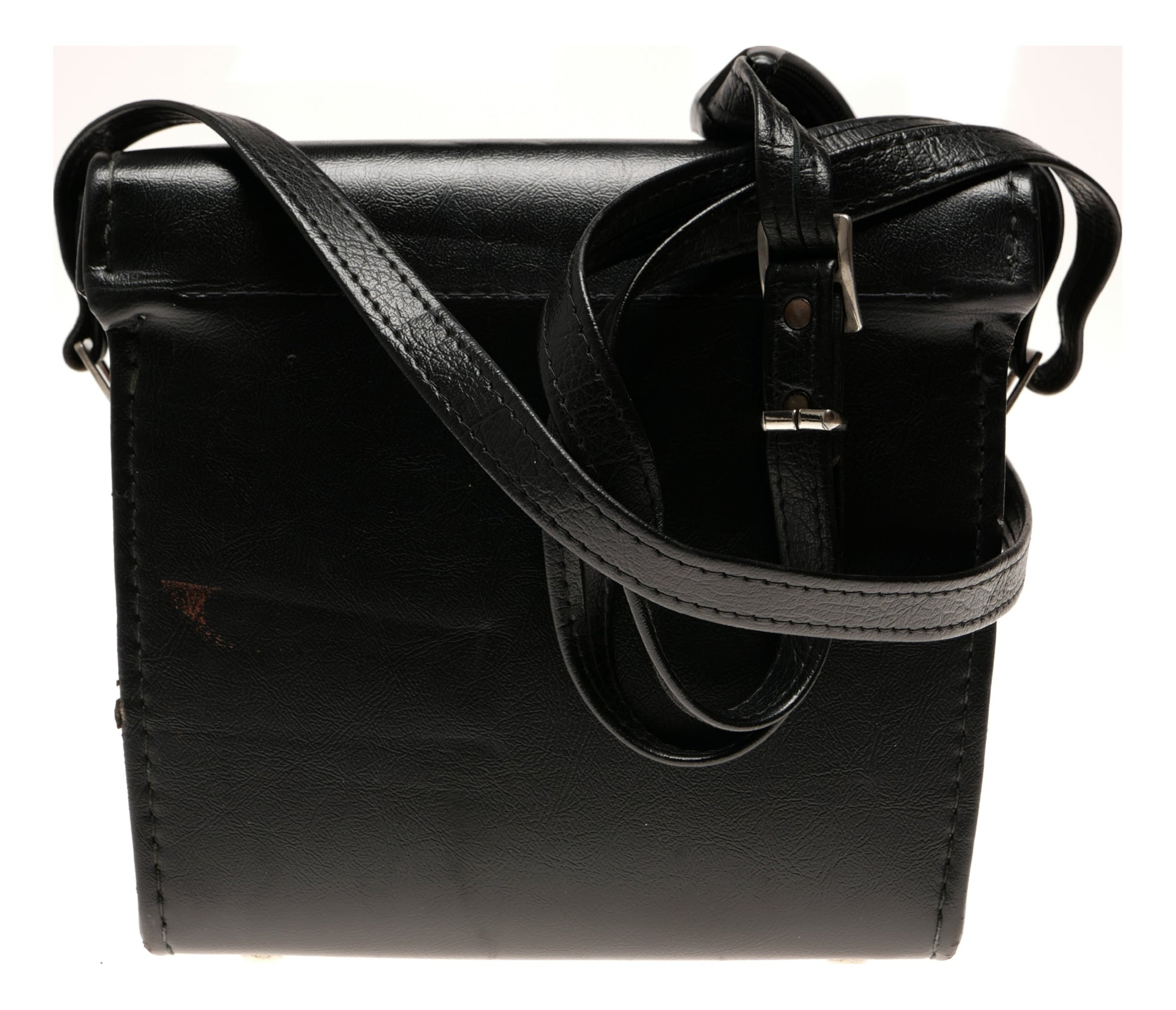 Leica Leitz Wetzlar Black Leather Camera Case with Strap - View 4