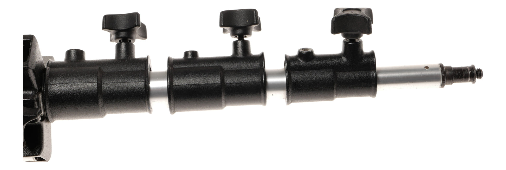 Manfrotto Aluminum Tripod Leg Assembly Black Knobs - View 3
