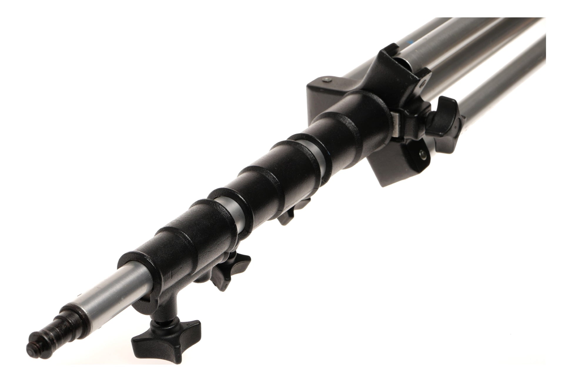 Manfrotto Aluminum Tripod Leg Assembly Black Knobs - View 10