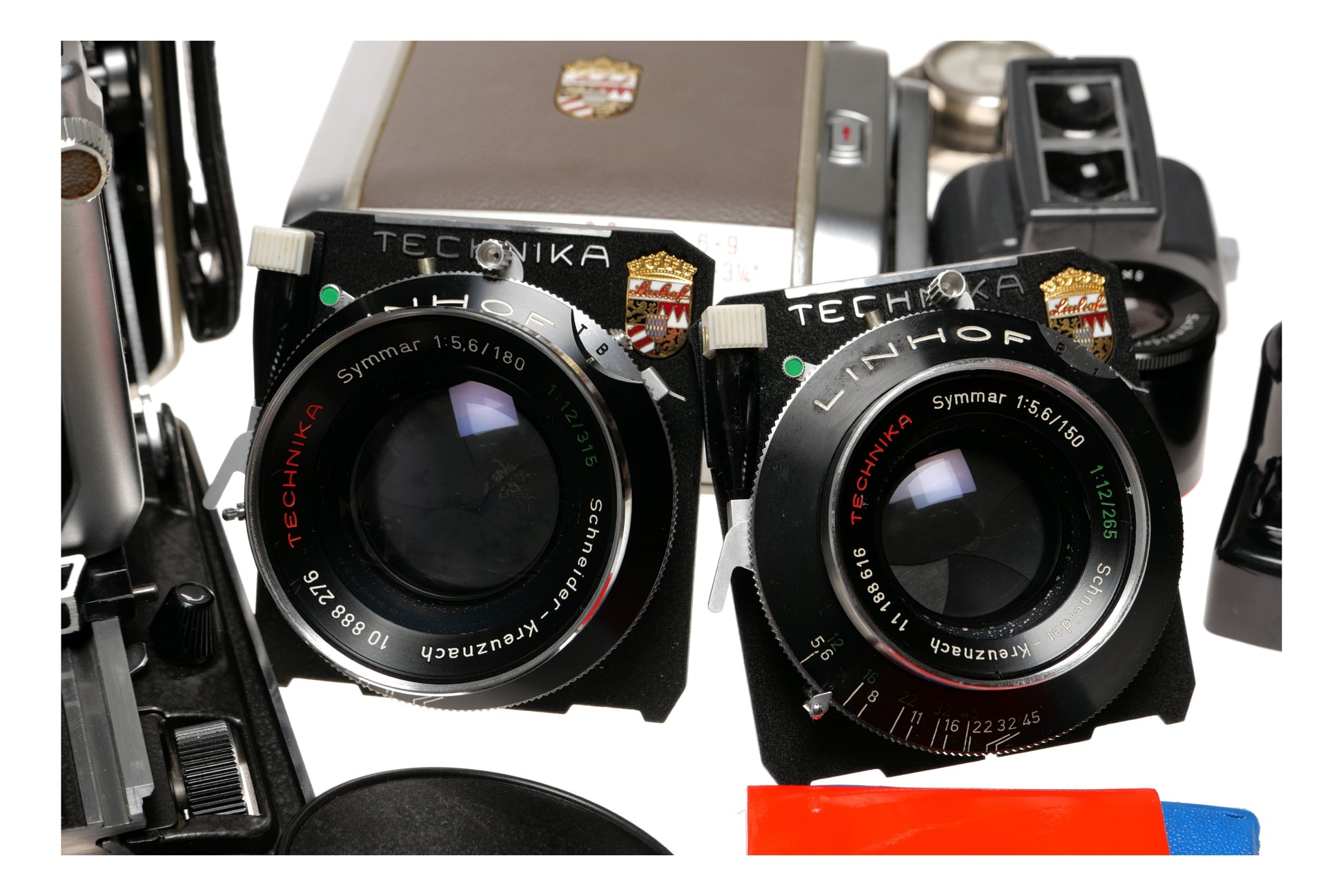Linhof Technika 4x5 Large Format Camera with Schneider Lenses - View 3