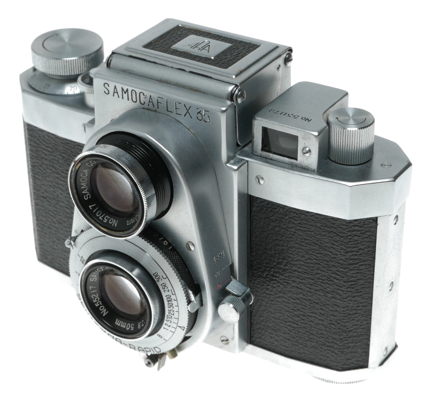 Samocaflex 35 reflex vintage rare 35mm film camera close up lens case set