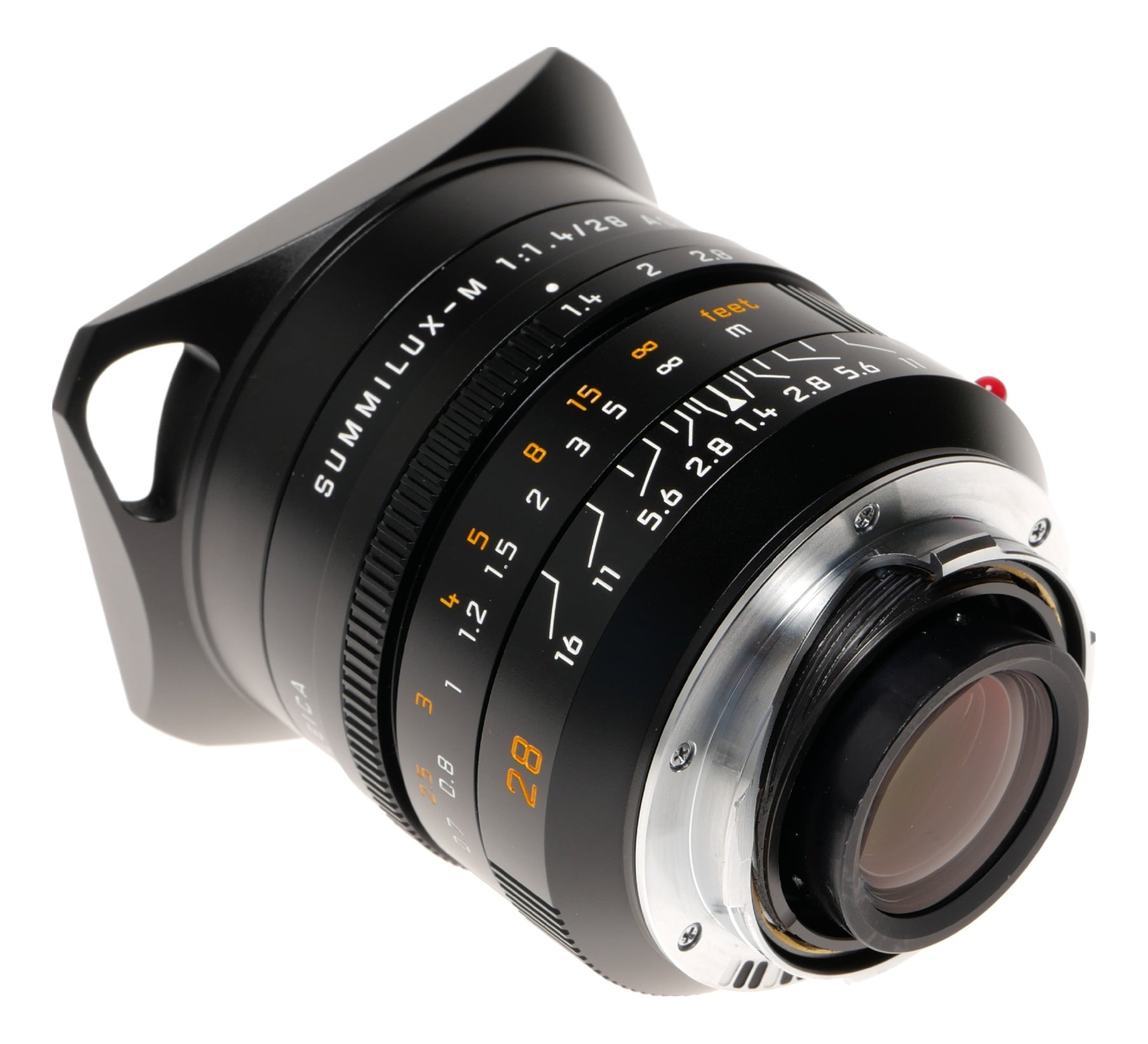 Leica Summilux-M 28mm f/1.4 ASPH Black Anodized Lens - View 6
