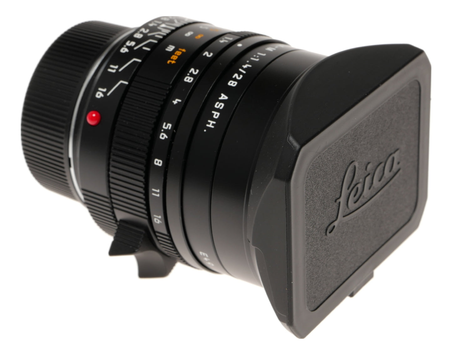 Leica Summilux-M 28mm f/1.4 ASPH Black Anodized Lens - View 14