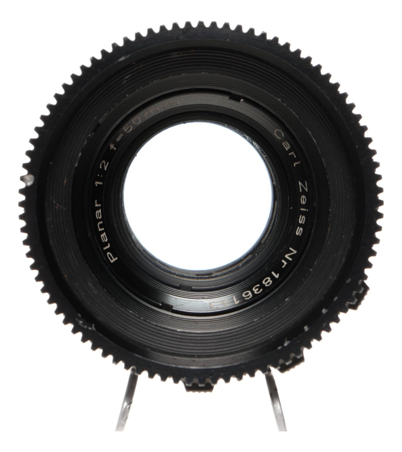 Vintage Carl Zeiss Planar 50mm f/2 Arri Cine Lens