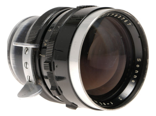 Vintage Carl Zeiss Sonnar 85mm f/2 Arri Std Cine Lens