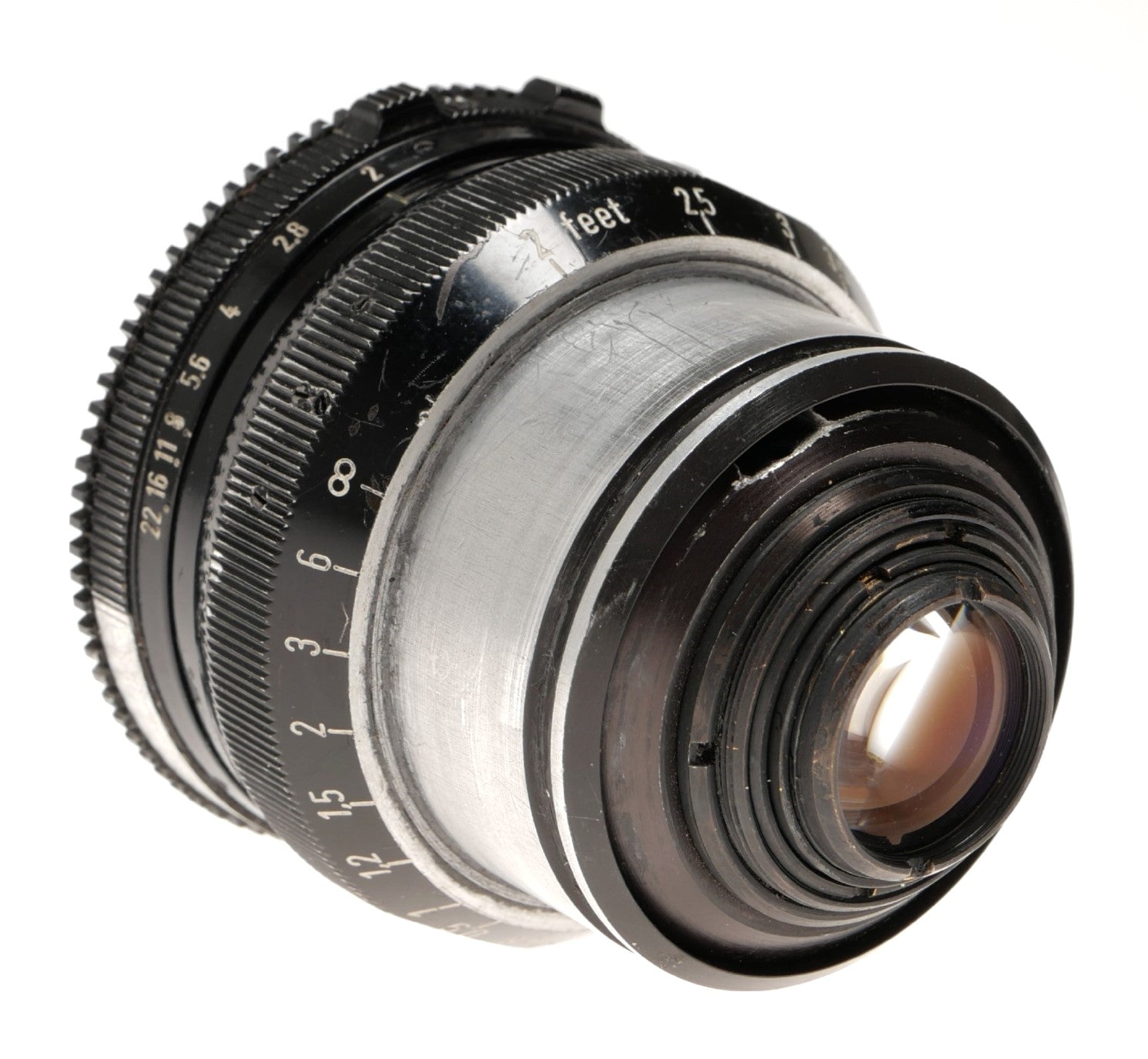 Vintage Carl Zeiss Planar 32mm f/2 Arri Cine Lens