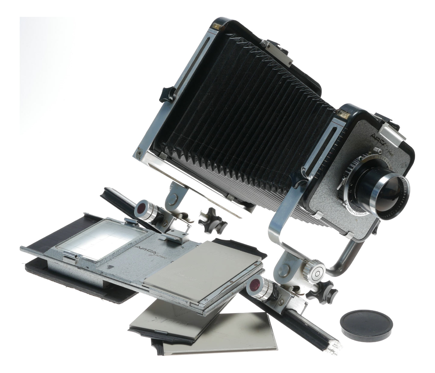 Arca Swiss 4x5 monorail field camera Tele-Xenar 5,5/240 with accessories