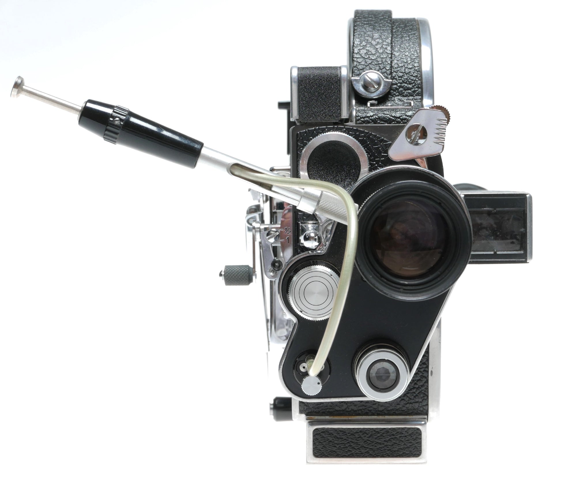 Bolex H8 Reflex 8mm Movie Camera with Vario-Switar Lens - View 4