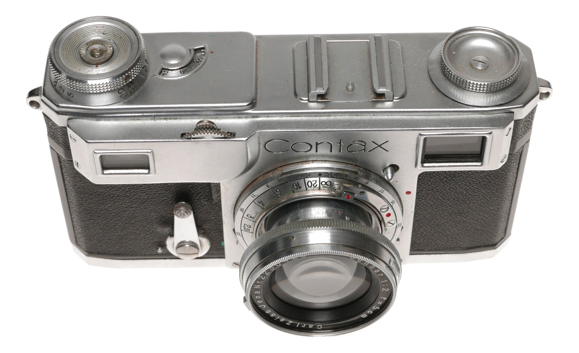 Sonnar f2 Zeiss f=5 cm Contax RF 35mm vintage film camera 2/50 mm lens